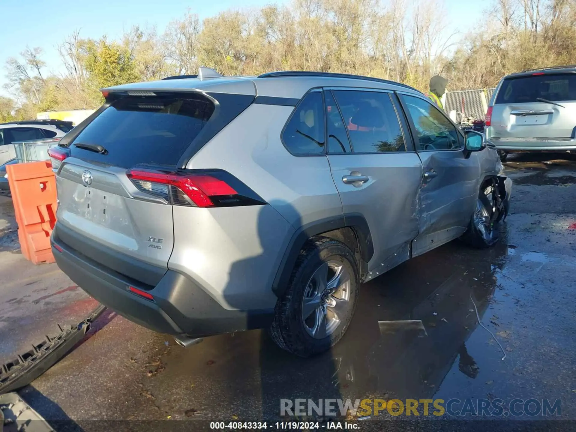 4 fotografías del automóvil dañado 2T3P1RFV8NW286539 TOYOTA RAV4 2022