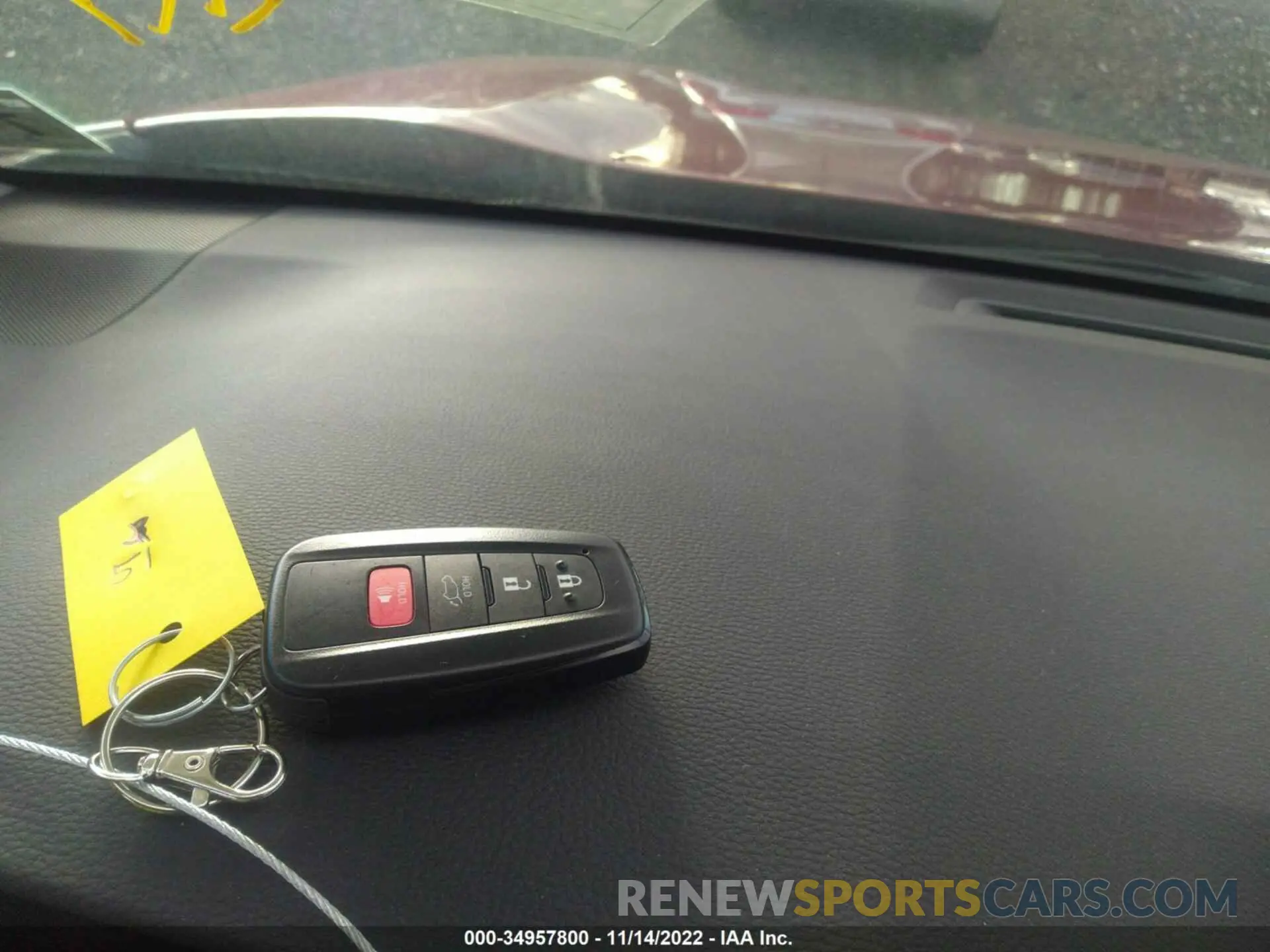 11 fotografías del automóvil dañado 2T3P1RFV8NW287447 TOYOTA RAV4 2022