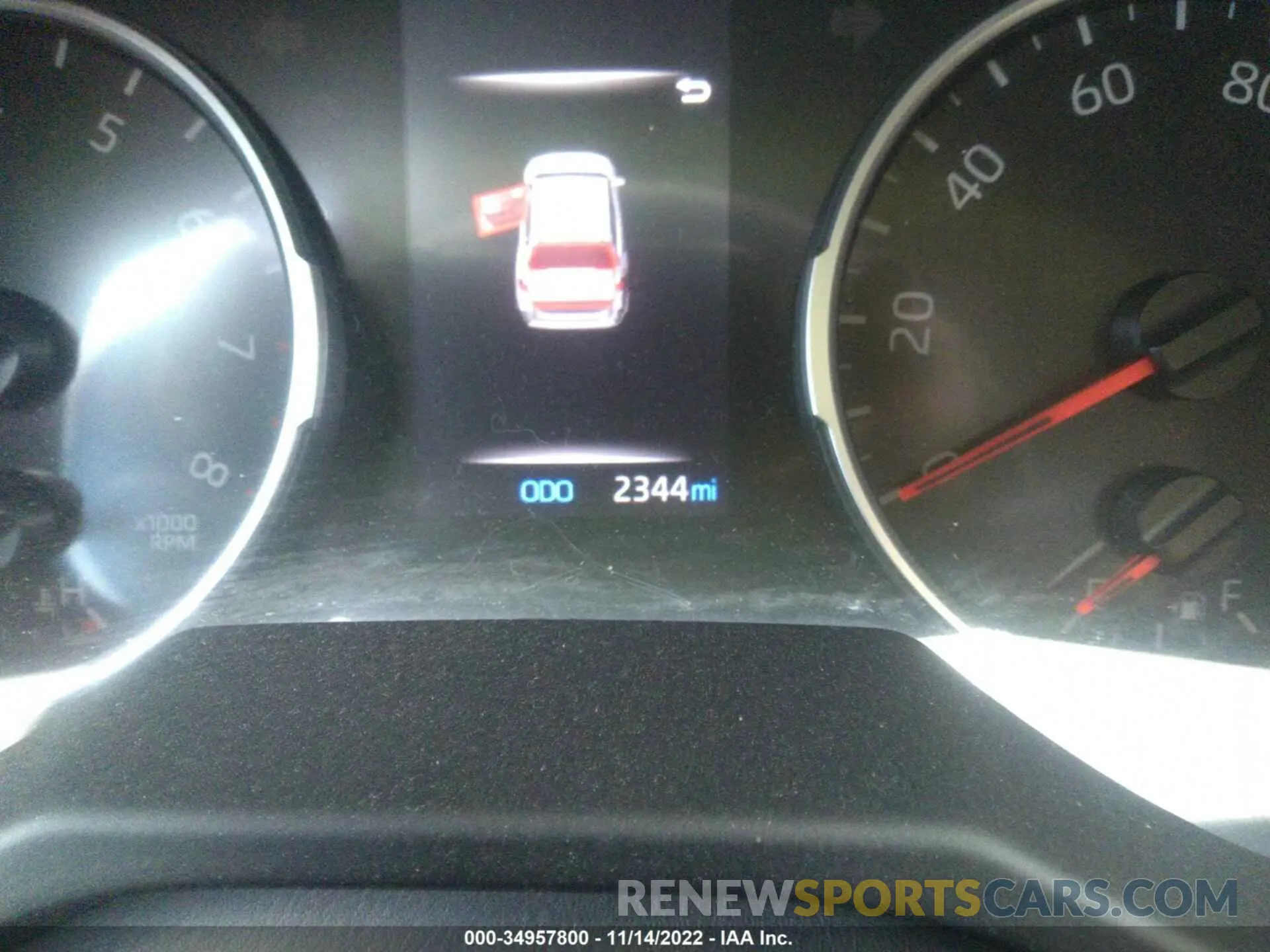 7 fotografías del automóvil dañado 2T3P1RFV8NW287447 TOYOTA RAV4 2022