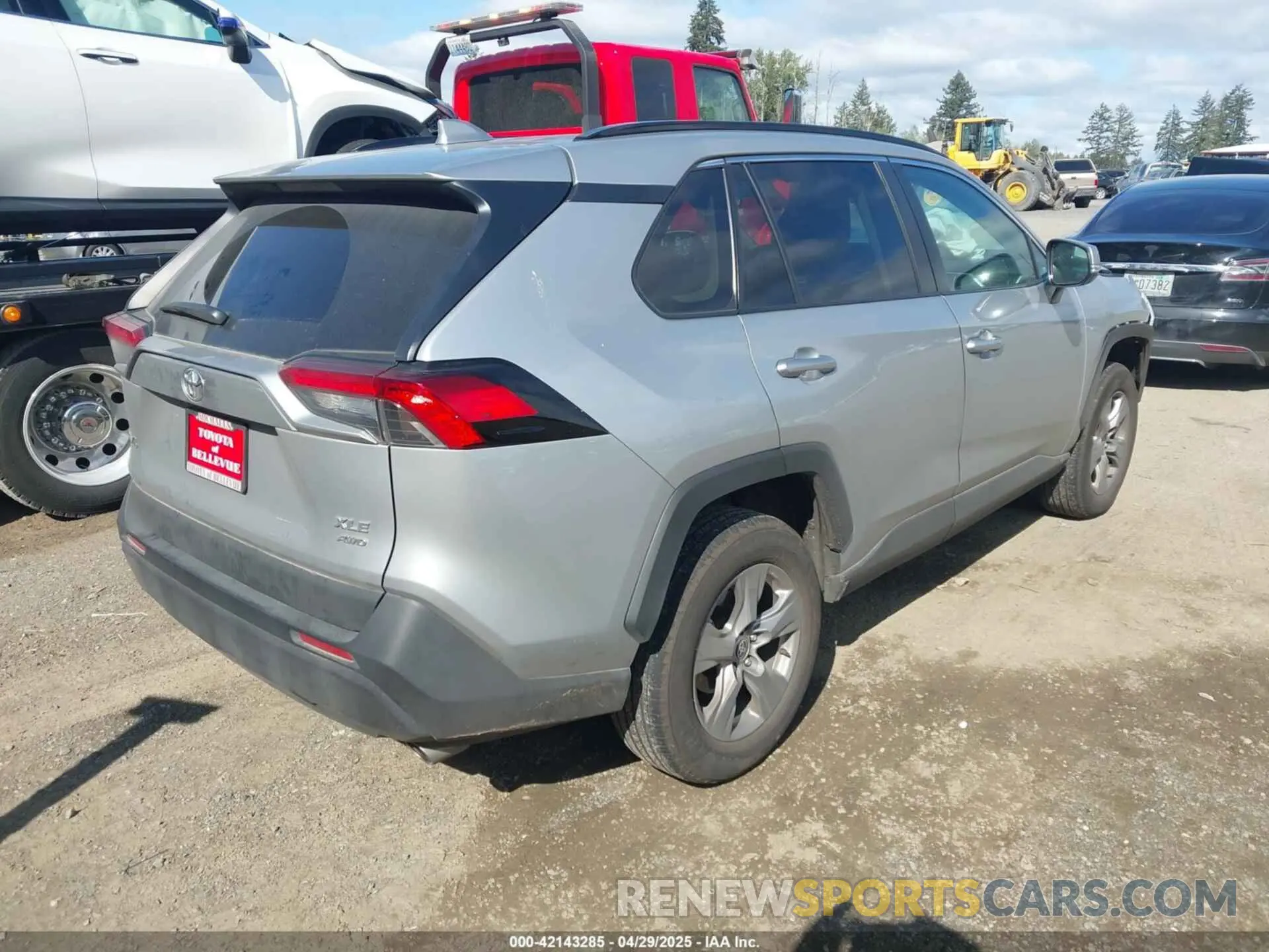 4 fotografías del automóvil dañado 2T3P1RFV8NW307664 TOYOTA RAV4 2022