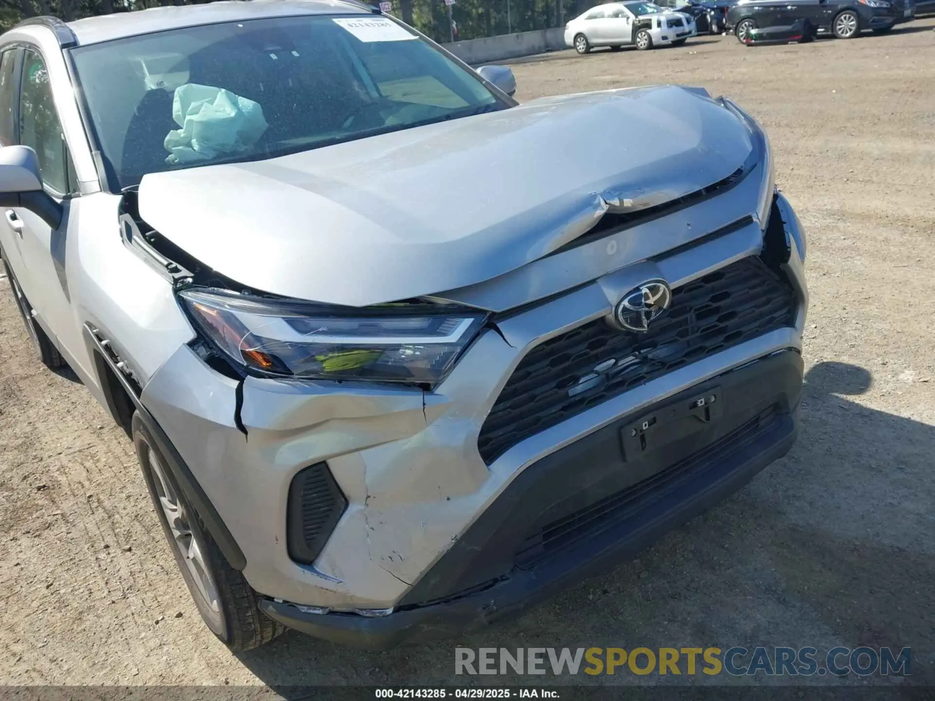 6 fotografías del automóvil dañado 2T3P1RFV8NW307664 TOYOTA RAV4 2022