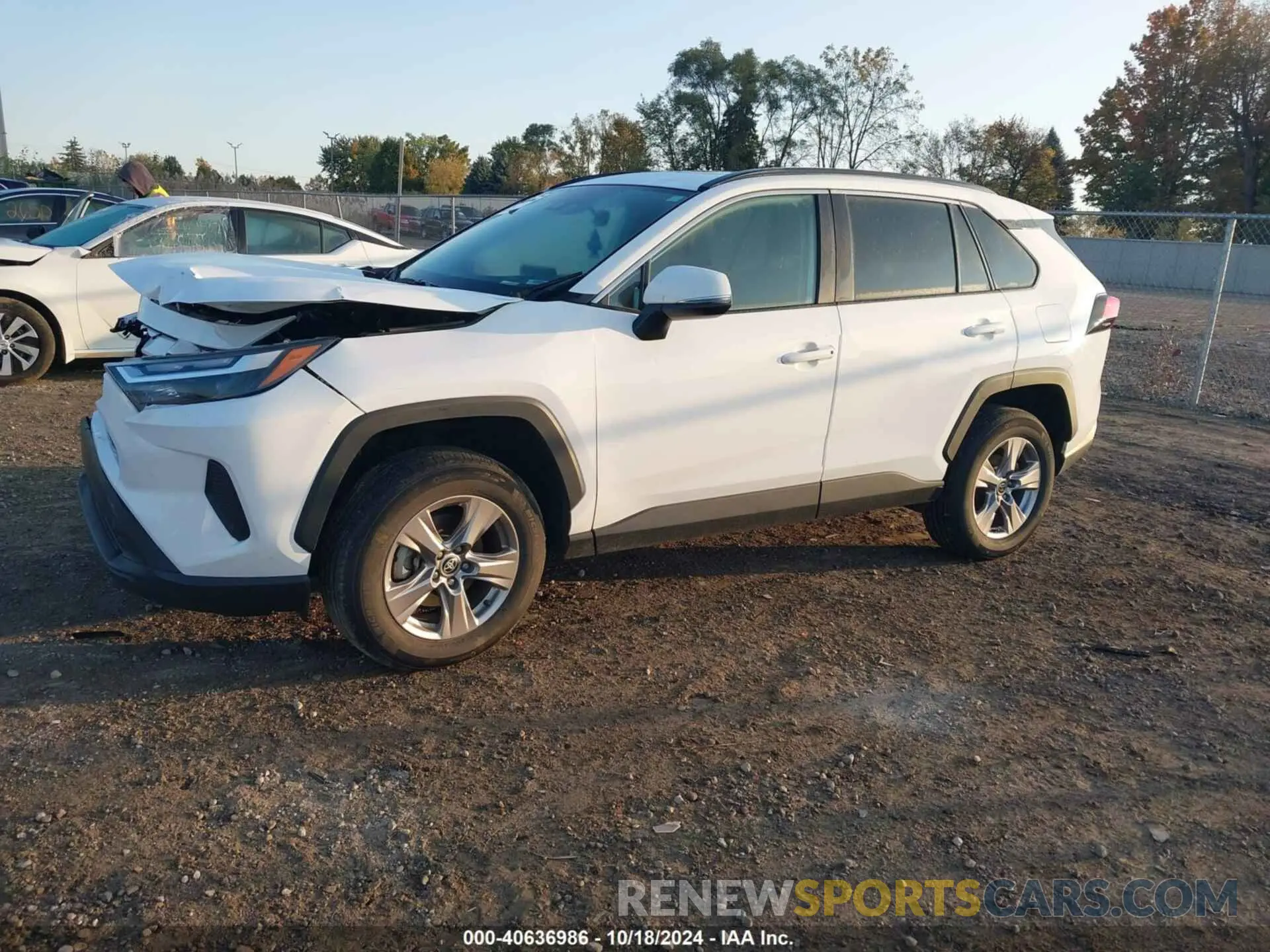 2 fotografías del automóvil dañado 2T3P1RFV9NC269623 TOYOTA RAV4 2022
