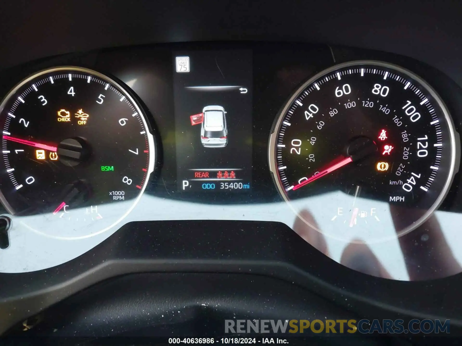 7 fotografías del automóvil dañado 2T3P1RFV9NC269623 TOYOTA RAV4 2022