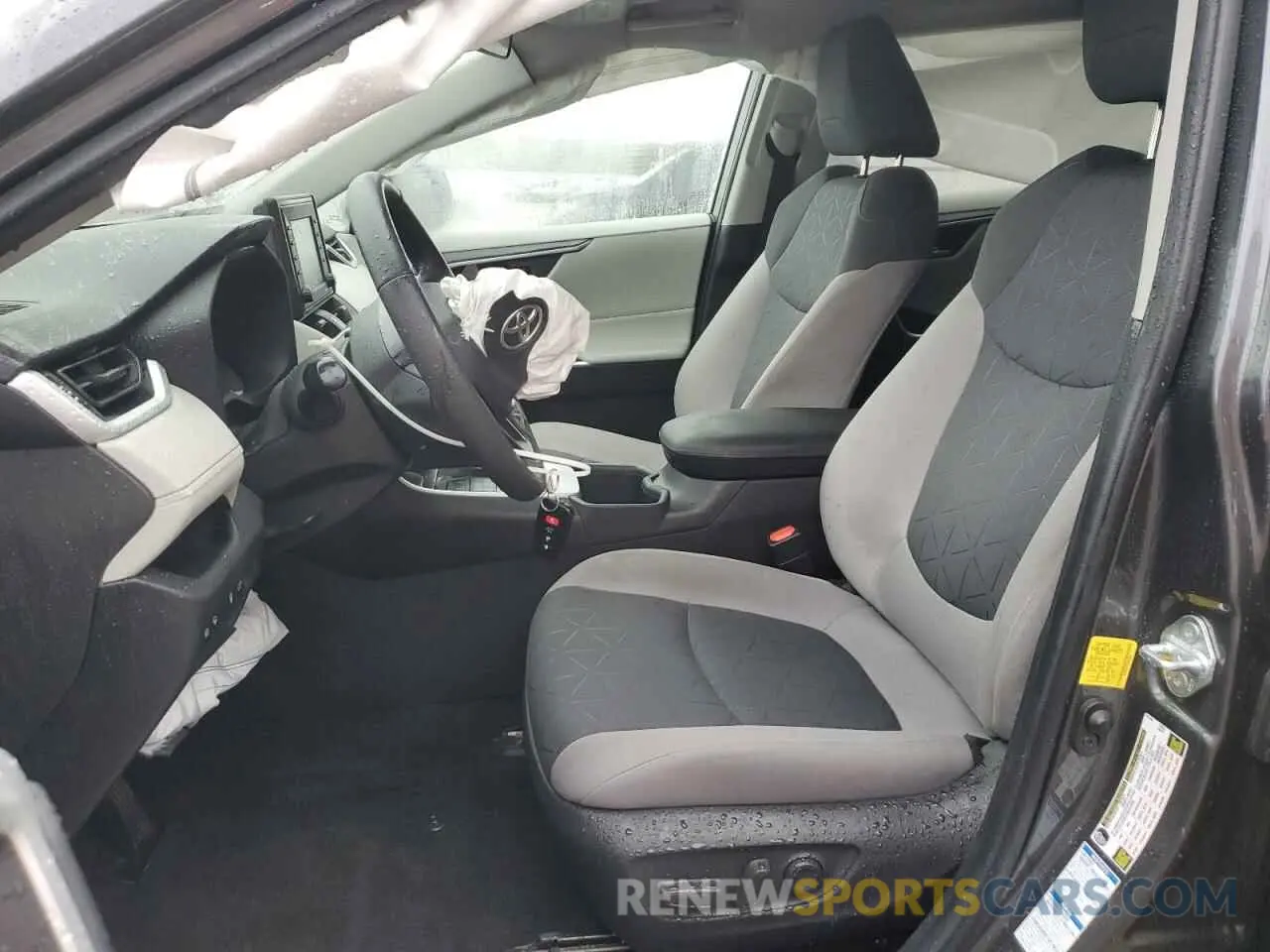 7 fotografías del automóvil dañado 2T3P1RFV9NC275485 TOYOTA RAV4 2022