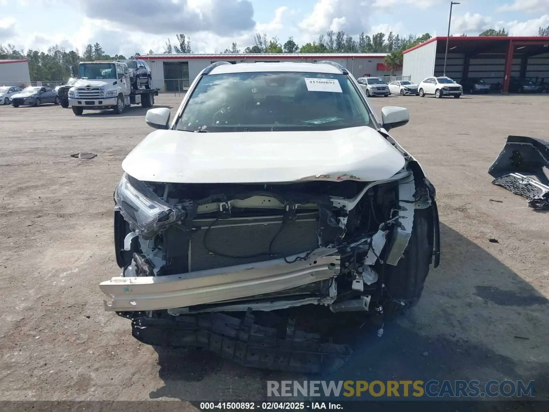 12 fotografías del automóvil dañado 2T3P1RFV9NW266137 TOYOTA RAV4 2022