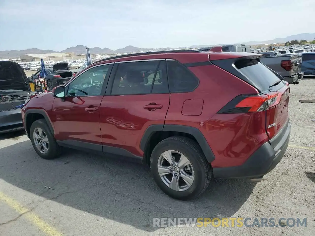 2 fotografías del automóvil dañado 2T3P1RFV9NW274321 TOYOTA RAV4 2022