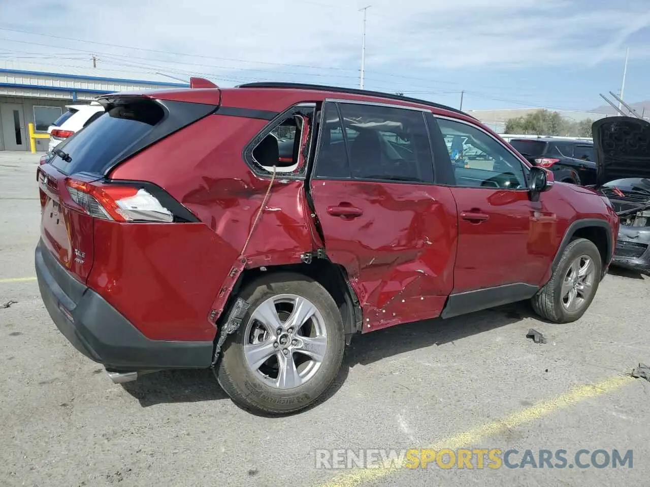 3 fotografías del automóvil dañado 2T3P1RFV9NW274321 TOYOTA RAV4 2022