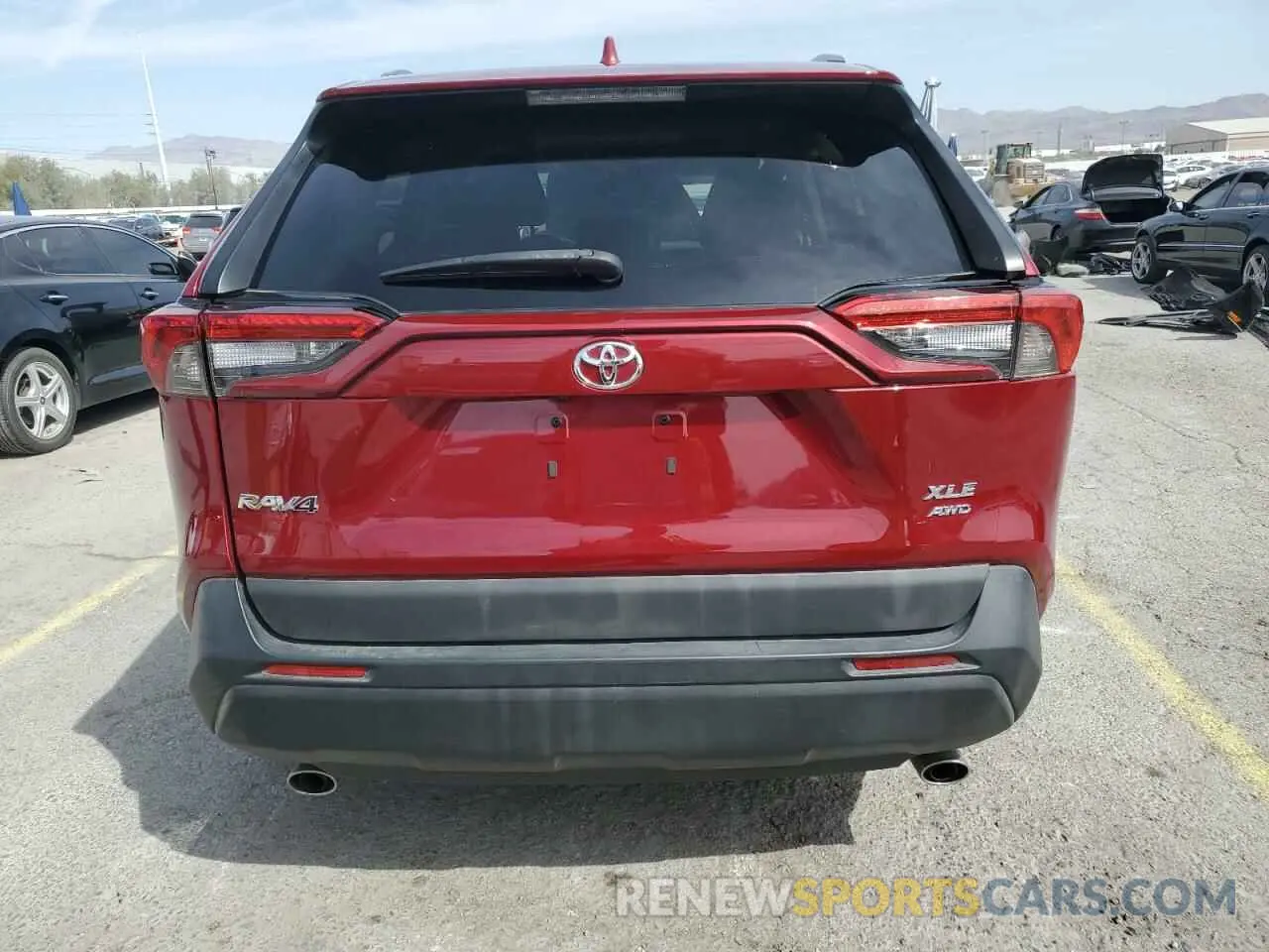 6 fotografías del automóvil dañado 2T3P1RFV9NW274321 TOYOTA RAV4 2022