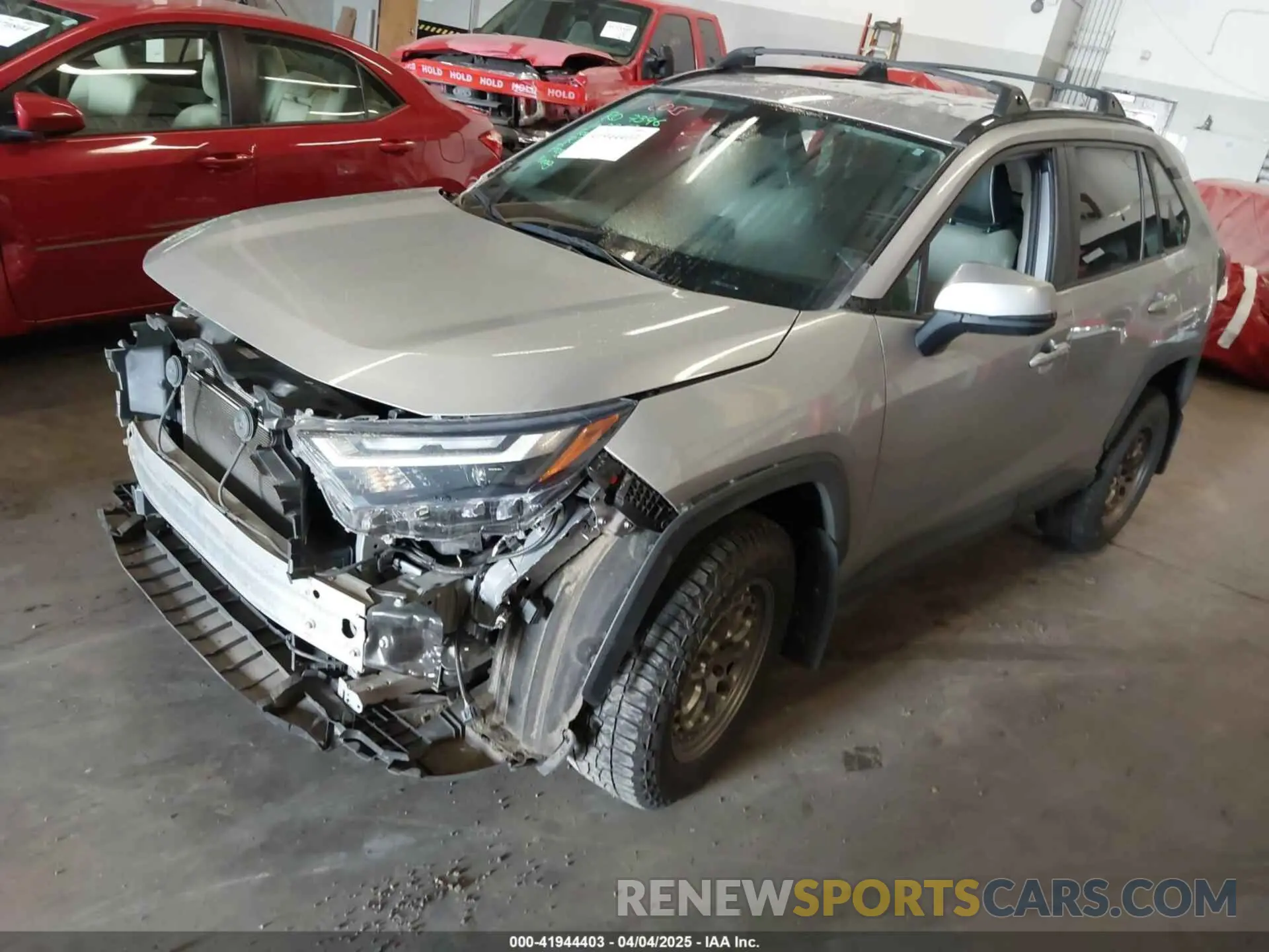 2 fotografías del automóvil dañado 2T3P1RFVXNC261241 TOYOTA RAV4 2022