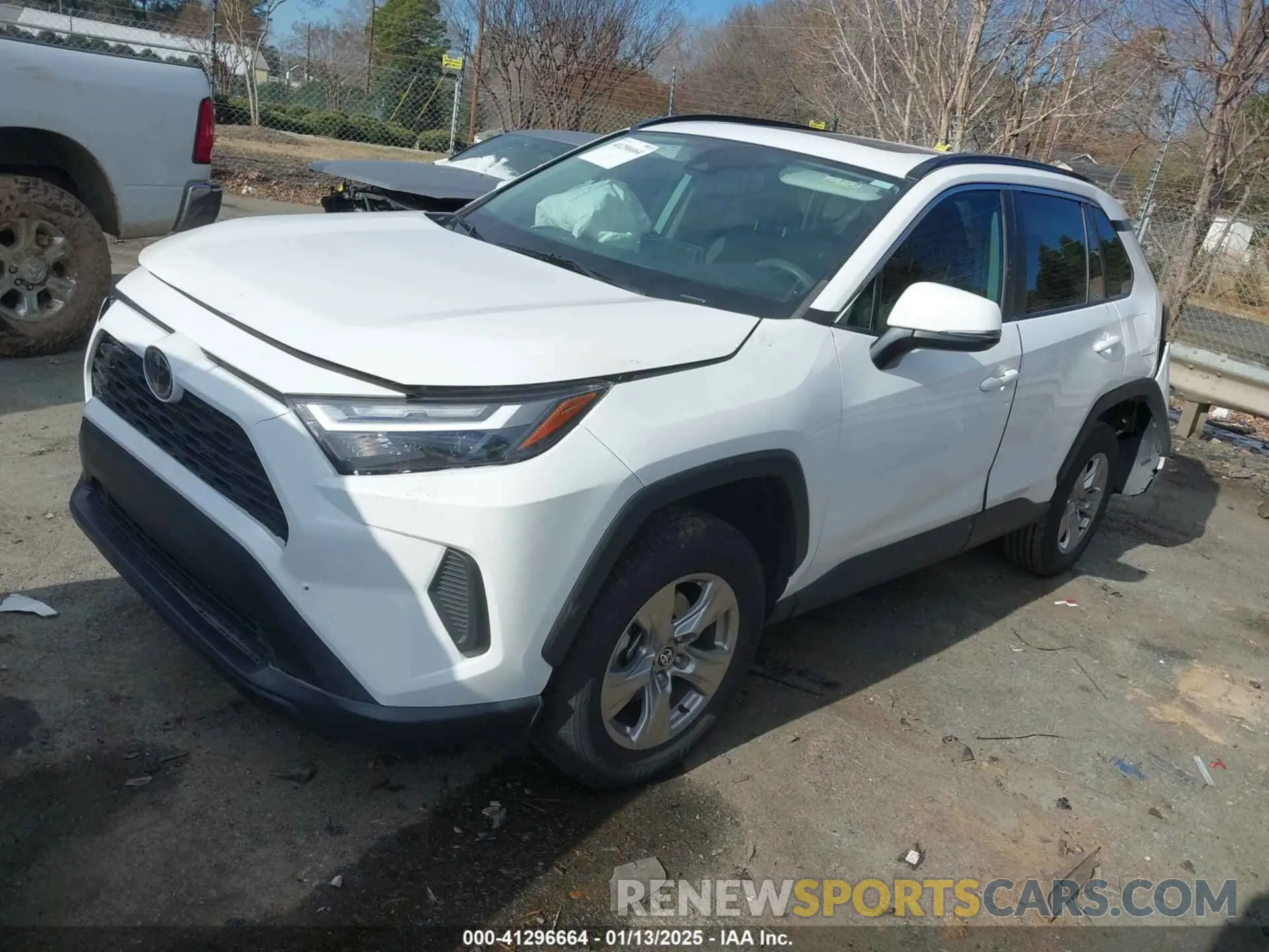 2 fotografías del automóvil dañado 2T3P1RFVXNW262291 TOYOTA RAV4 2022
