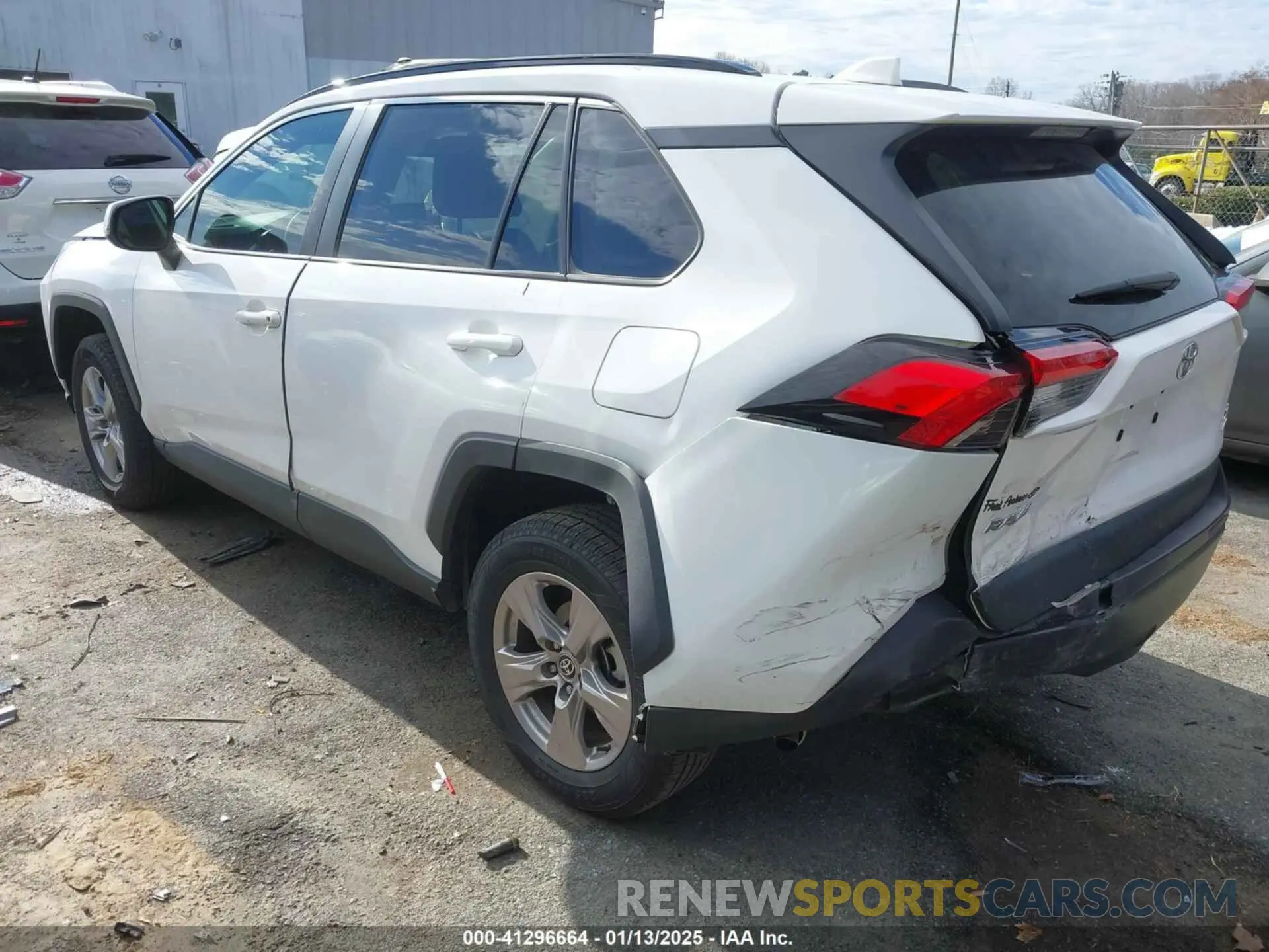 3 fotografías del automóvil dañado 2T3P1RFVXNW262291 TOYOTA RAV4 2022