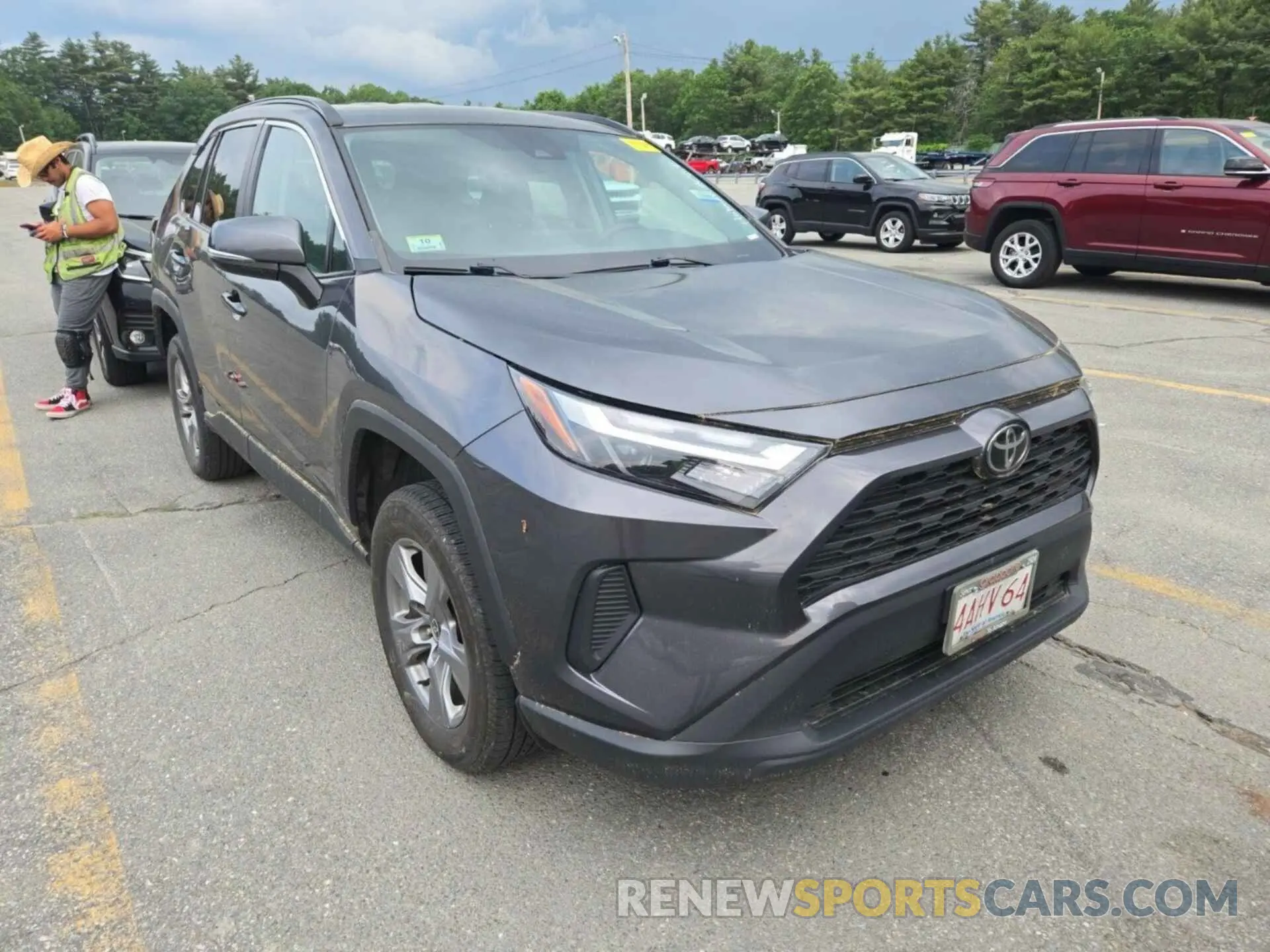 19 fotografías del automóvil dañado 2T3P1RFVXNW279267 TOYOTA RAV4 2022