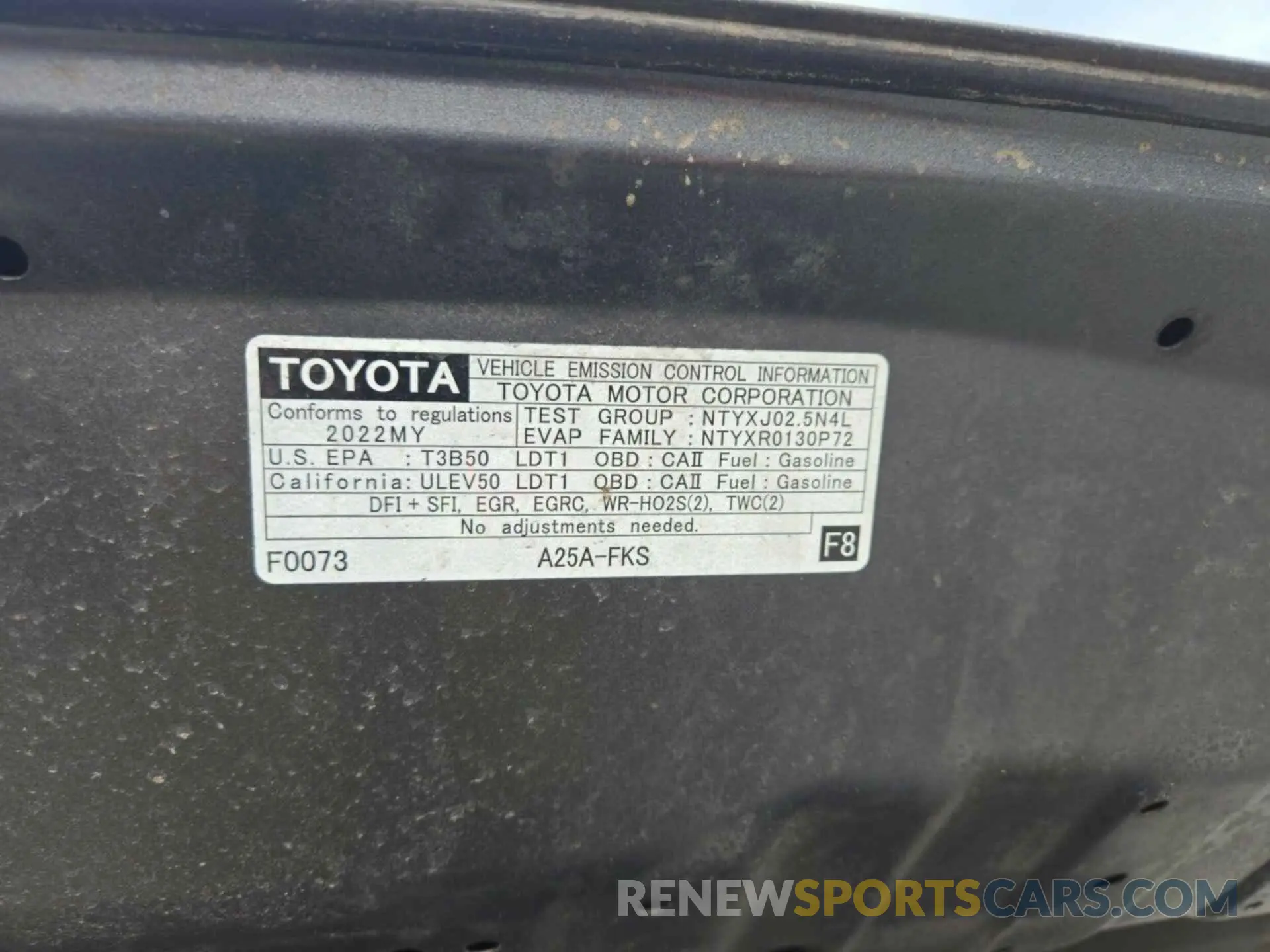 7 fotografías del automóvil dañado 2T3P1RFVXNW279267 TOYOTA RAV4 2022