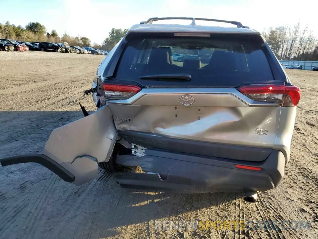 6 fotografías del automóvil dañado 2T3P1RFVXNW307701 TOYOTA RAV4 2022
