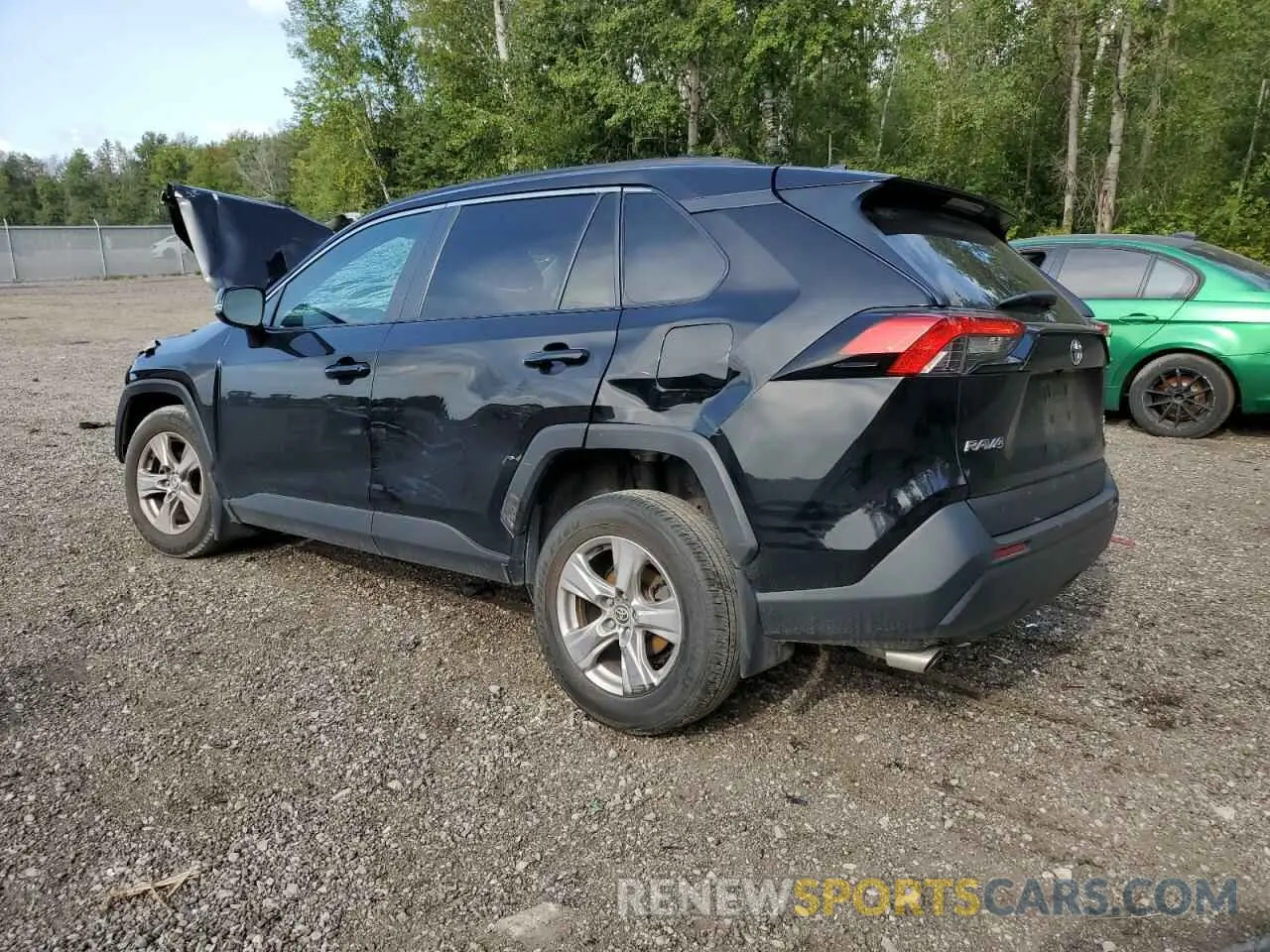 2 fotografías del automóvil dañado 2T3R1RFV2NC257368 TOYOTA RAV4 2022
