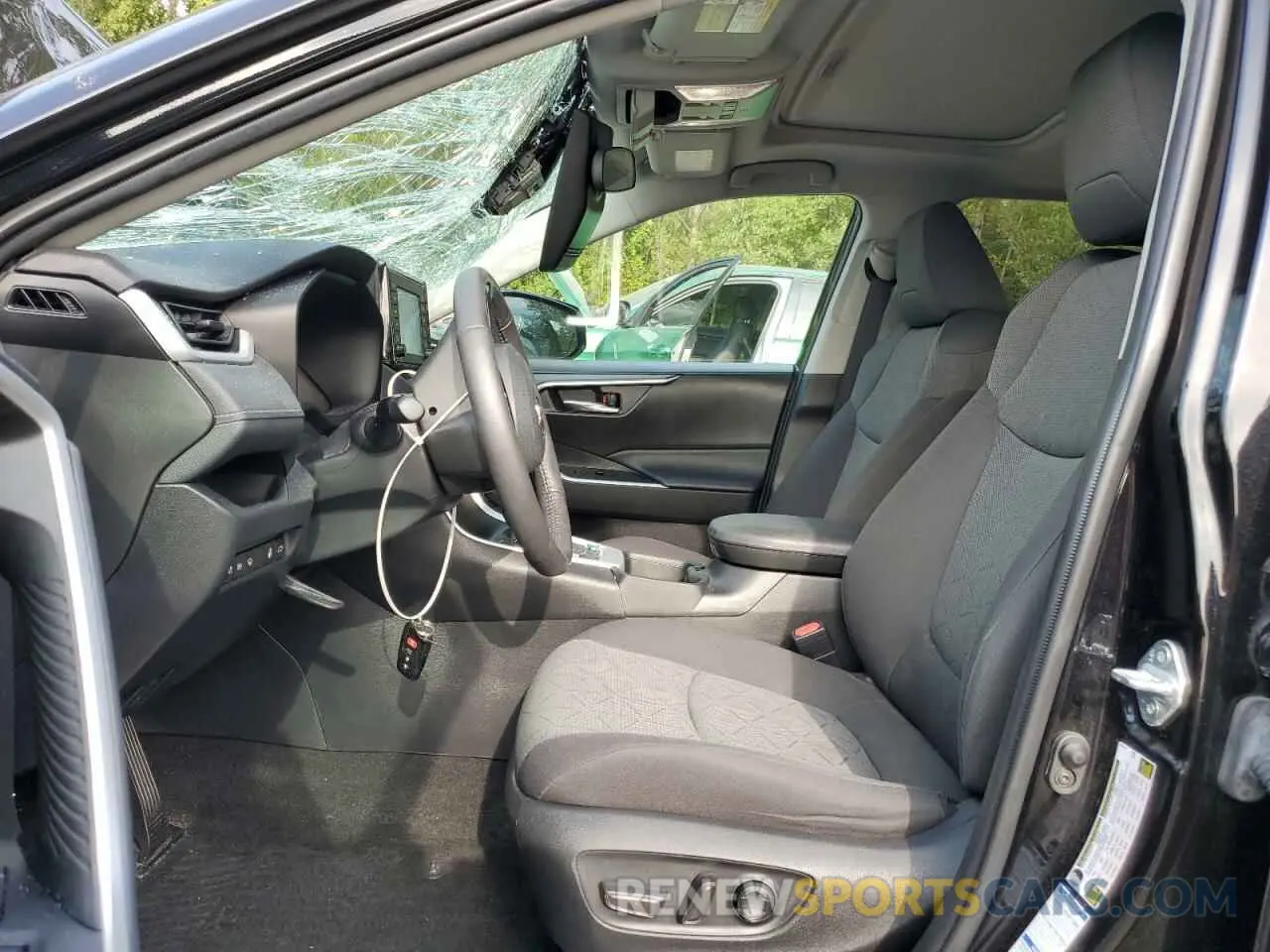 7 fotografías del automóvil dañado 2T3R1RFV2NC257368 TOYOTA RAV4 2022