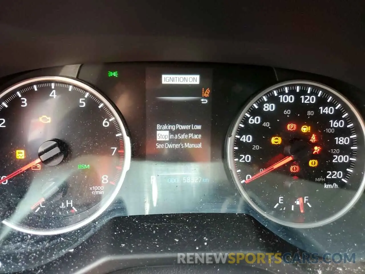 9 fotografías del automóvil dañado 2T3R1RFV2NC257368 TOYOTA RAV4 2022