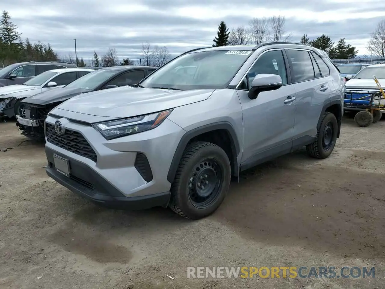 1 fotografías del automóvil dañado 2T3R1RFV5NC286637 TOYOTA RAV4 2022