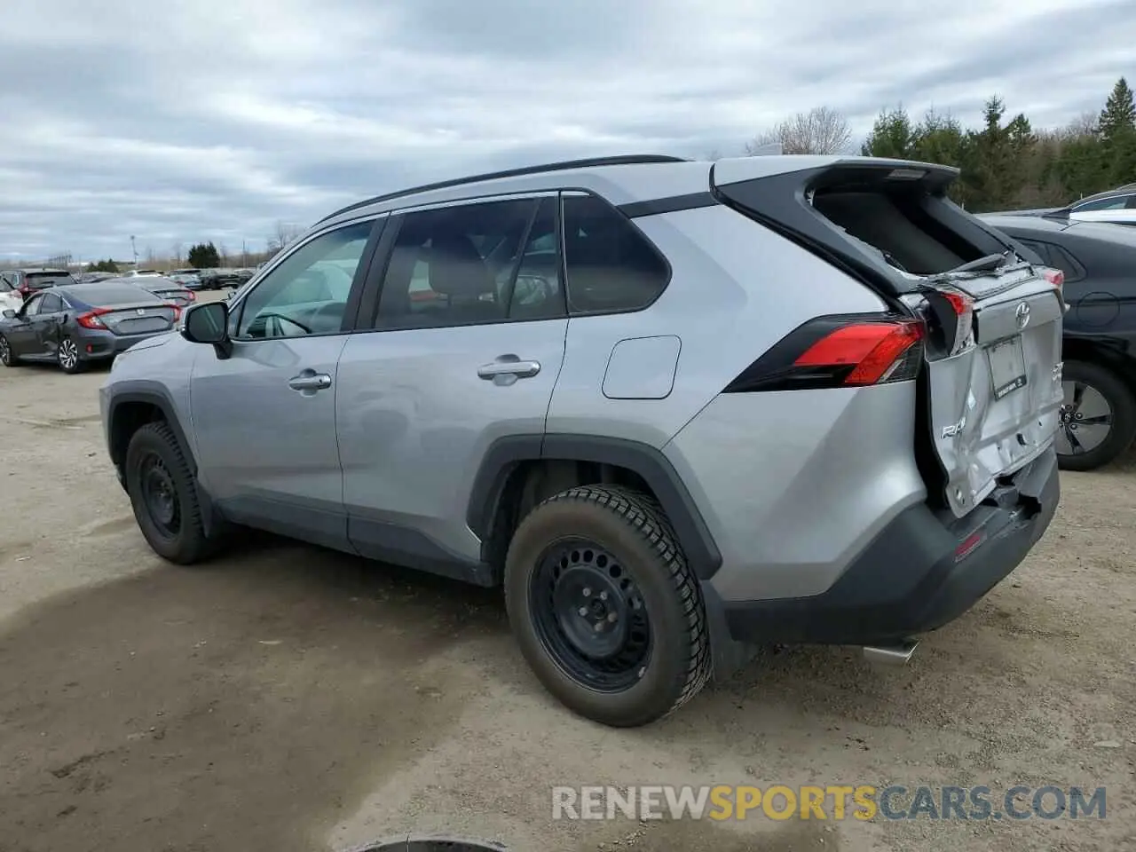 2 fotografías del automóvil dañado 2T3R1RFV5NC286637 TOYOTA RAV4 2022