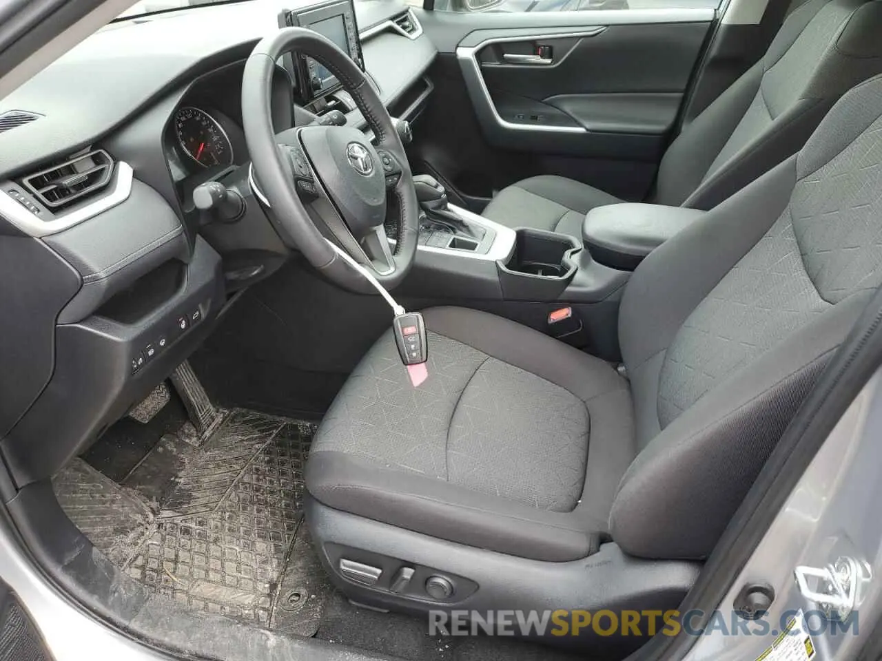 7 fotografías del automóvil dañado 2T3R1RFV5NC286637 TOYOTA RAV4 2022