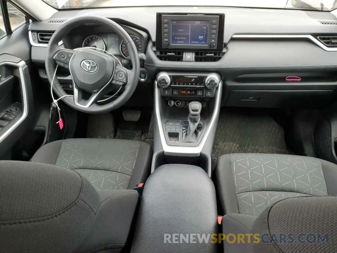 8 fotografías del automóvil dañado 2T3R1RFV5NC286637 TOYOTA RAV4 2022