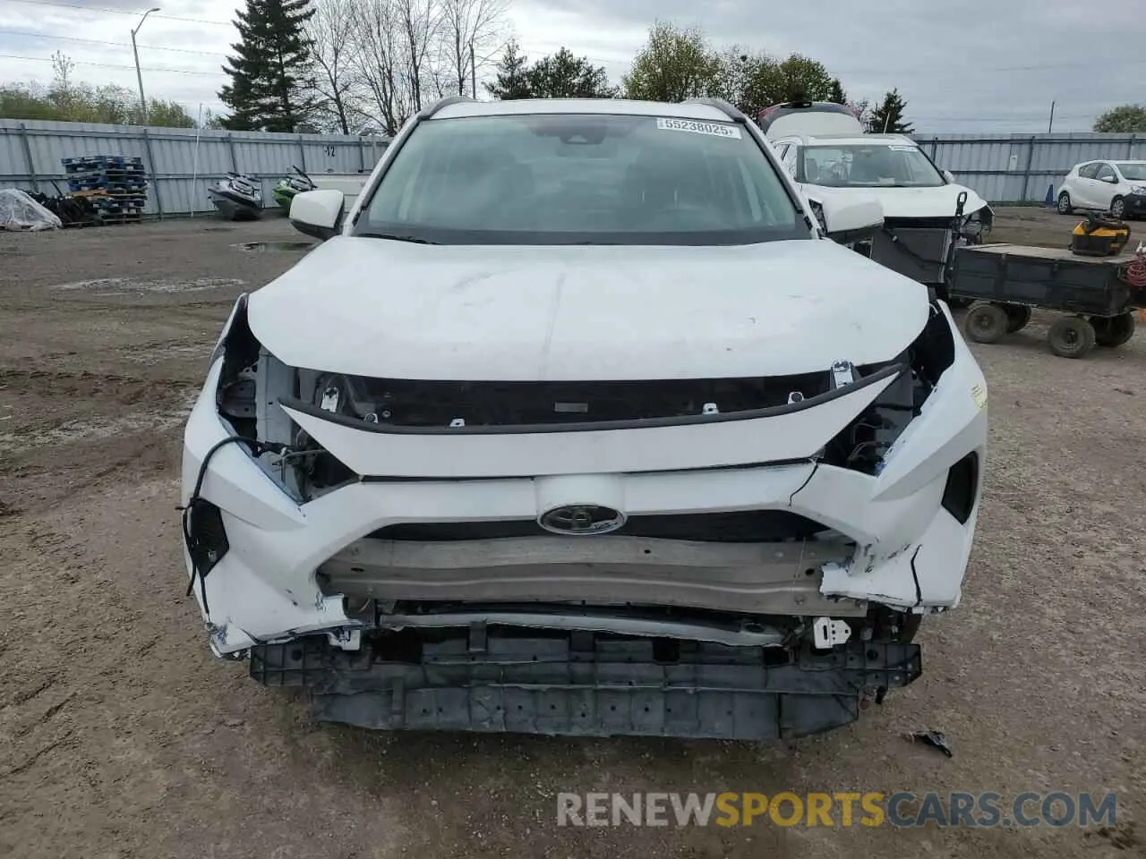 5 fotografías del automóvil dañado 2T3R1RFVXNW308873 TOYOTA RAV4 2022