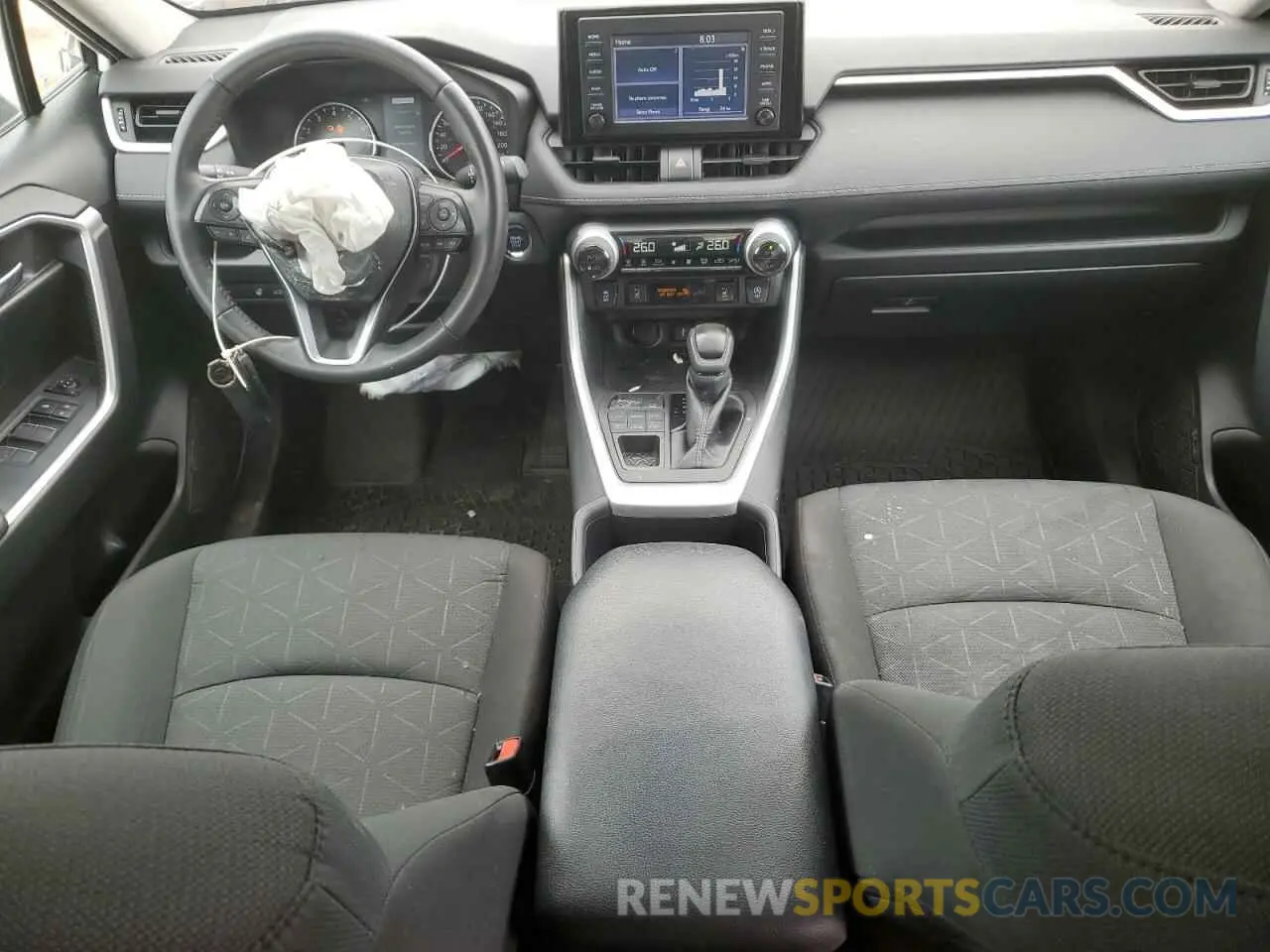 8 fotografías del automóvil dañado 2T3R1RFVXNW308873 TOYOTA RAV4 2022