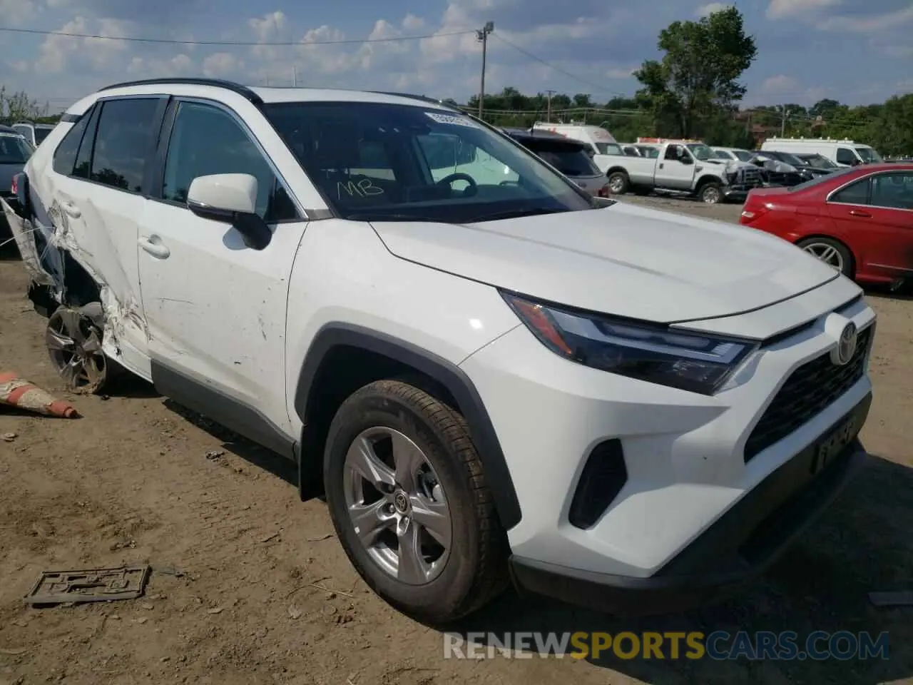 1 fotografías del automóvil dañado 2T3RWRFV2NW134105 TOYOTA RAV4 2022