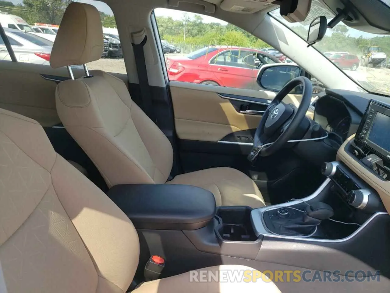 5 fotografías del automóvil dañado 2T3RWRFV2NW134105 TOYOTA RAV4 2022