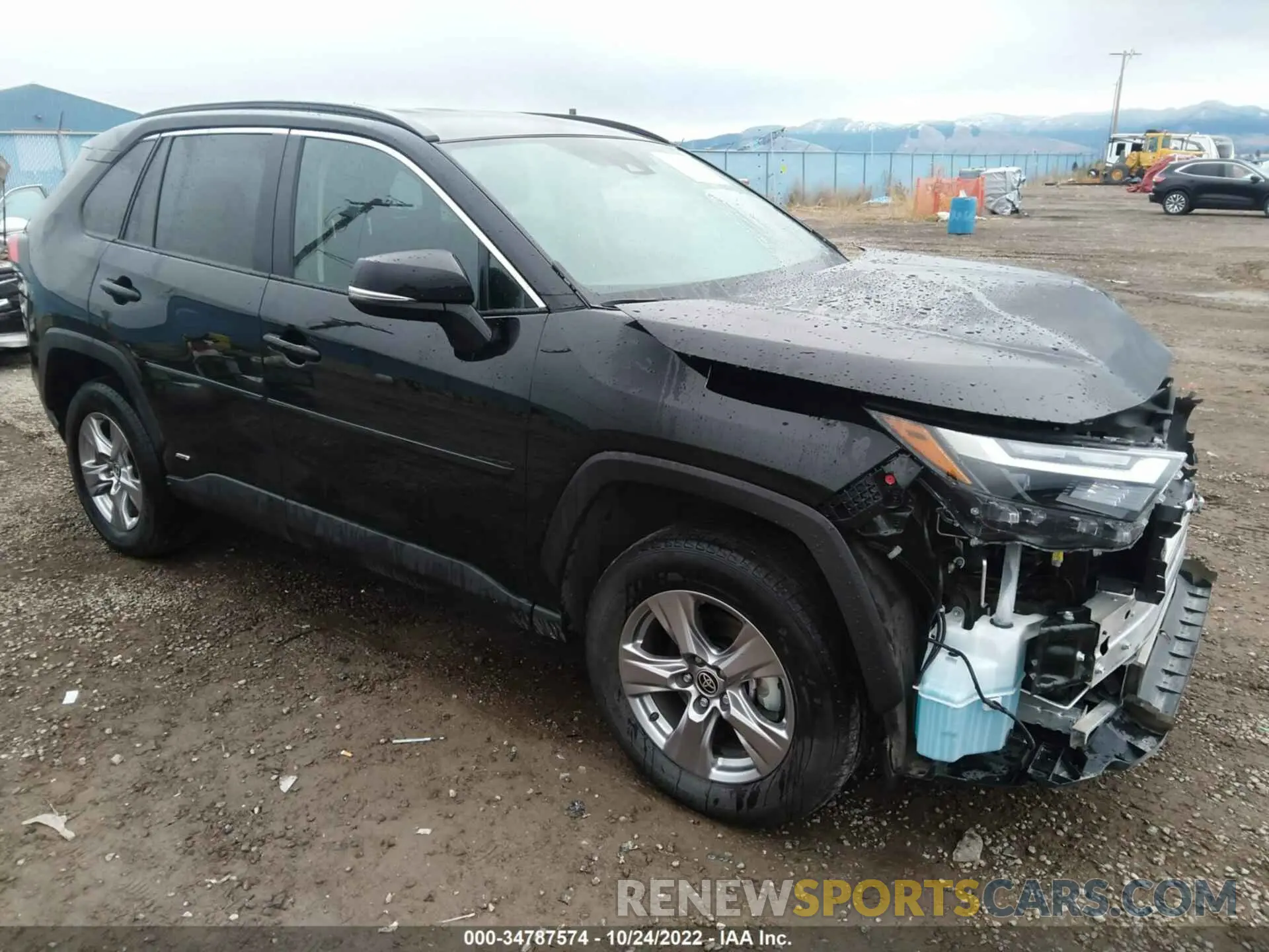 1 fotografías del automóvil dañado 2T3RWRFV2NW135965 TOYOTA RAV4 2022
