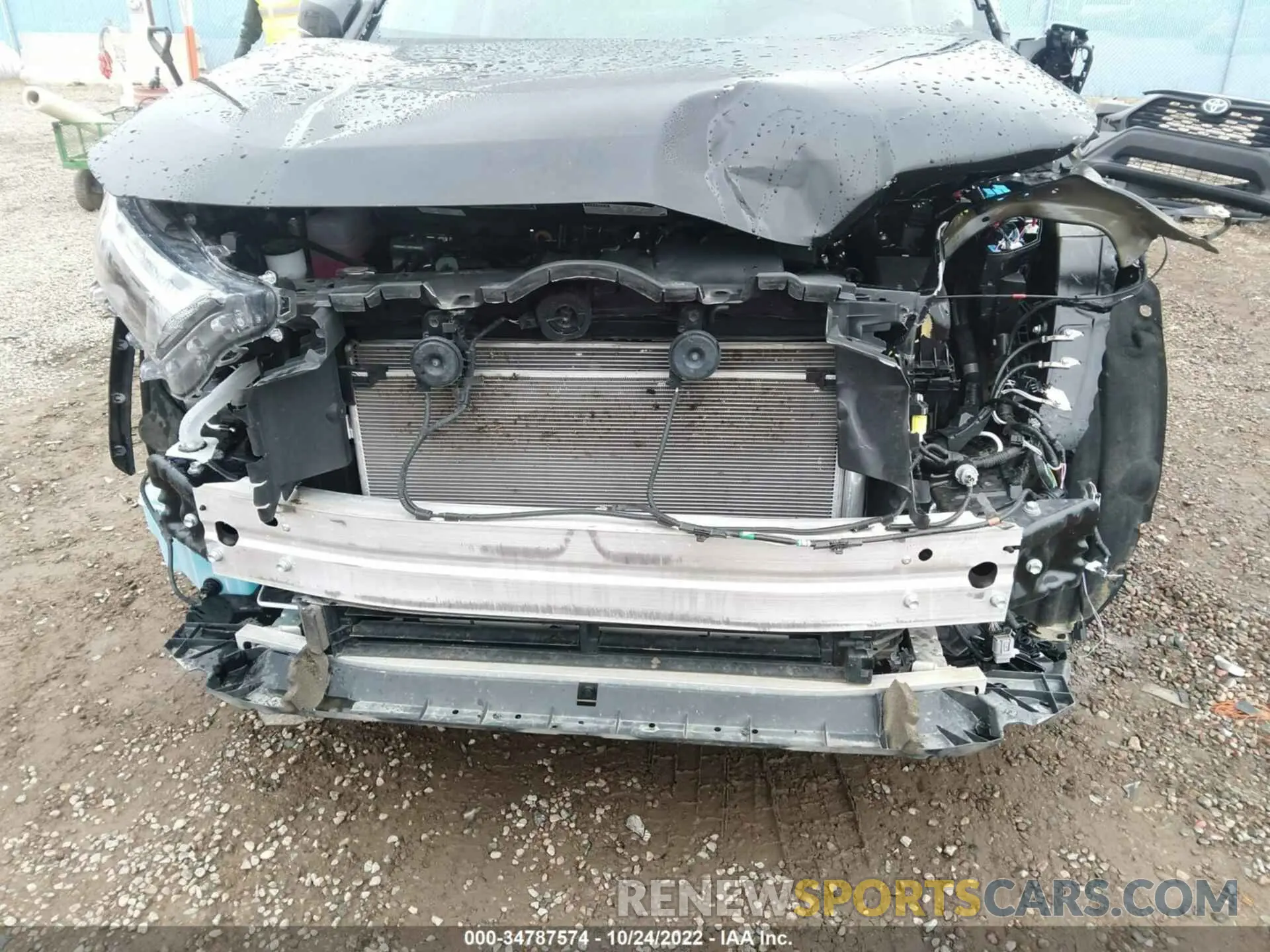6 fotografías del automóvil dañado 2T3RWRFV2NW135965 TOYOTA RAV4 2022
