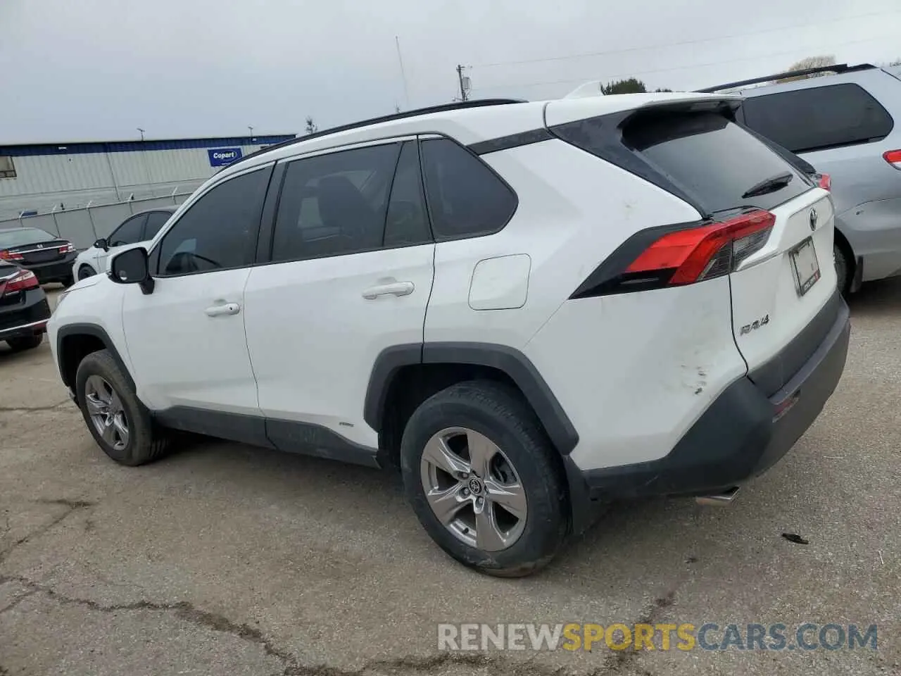 2 fotografías del automóvil dañado 2T3RWRFV3NW140608 TOYOTA RAV4 2022