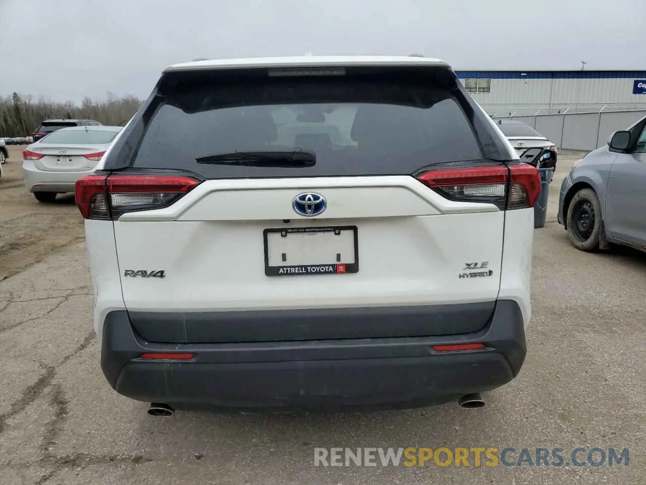 6 fotografías del automóvil dañado 2T3RWRFV3NW140608 TOYOTA RAV4 2022