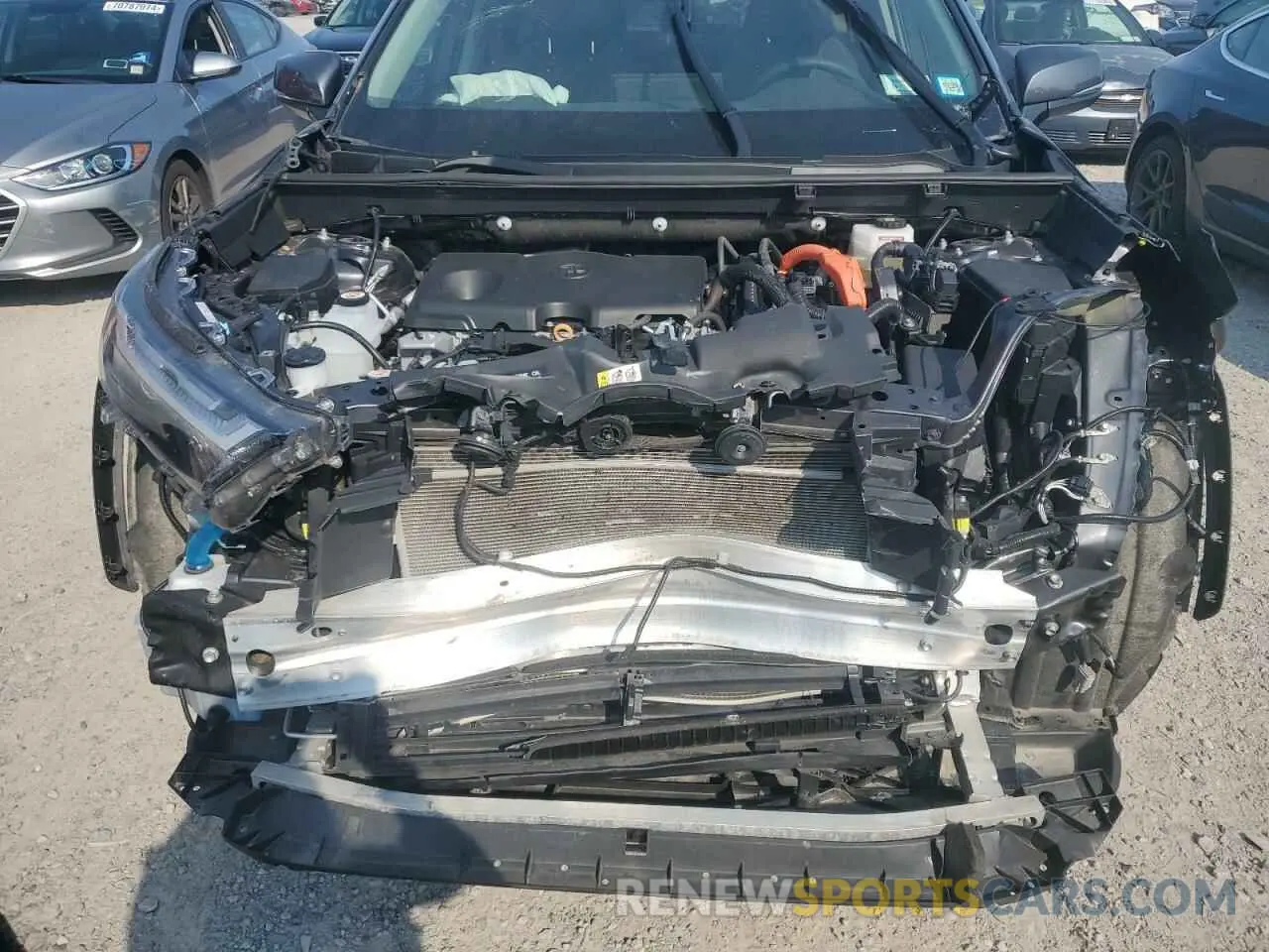 12 fotografías del automóvil dañado 2T3RWRFV4NW133389 TOYOTA RAV4 2022