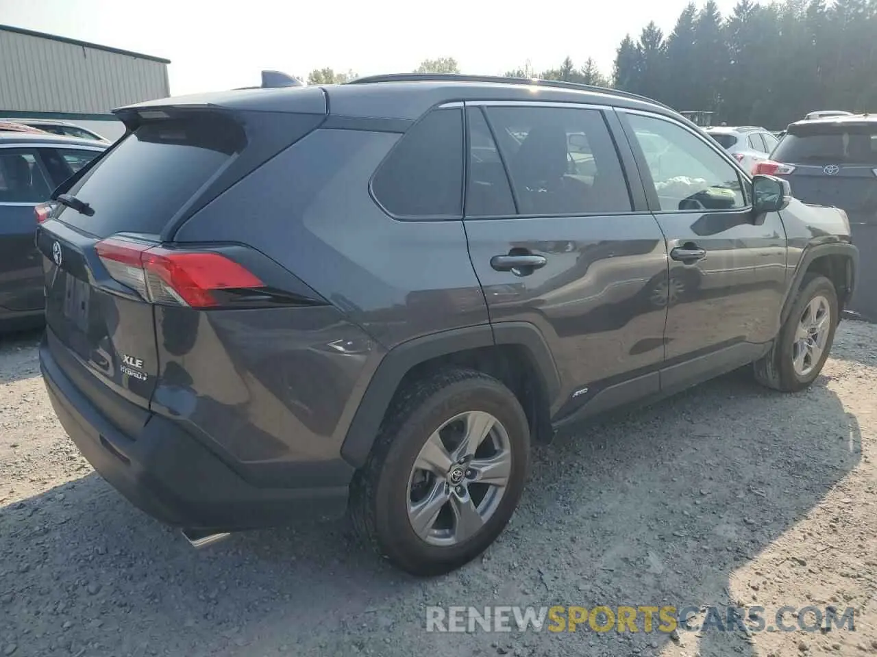 3 fotografías del automóvil dañado 2T3RWRFV4NW133389 TOYOTA RAV4 2022