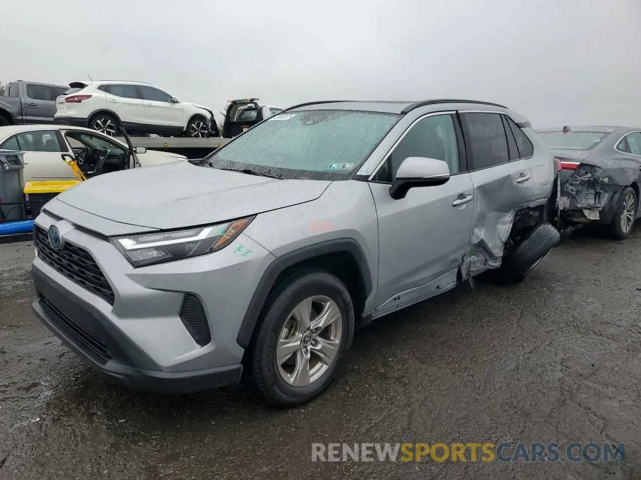 1 fotografías del automóvil dañado 2T3RWRFV5NW141632 TOYOTA RAV4 2022