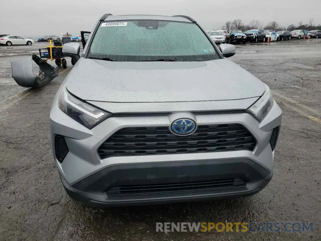 5 fotografías del automóvil dañado 2T3RWRFV5NW141632 TOYOTA RAV4 2022