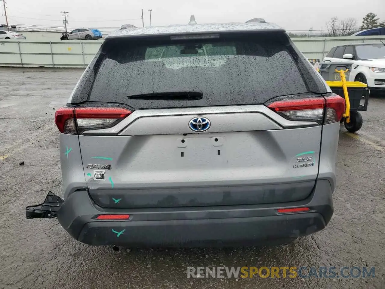 6 fotografías del automóvil dañado 2T3RWRFV5NW141632 TOYOTA RAV4 2022