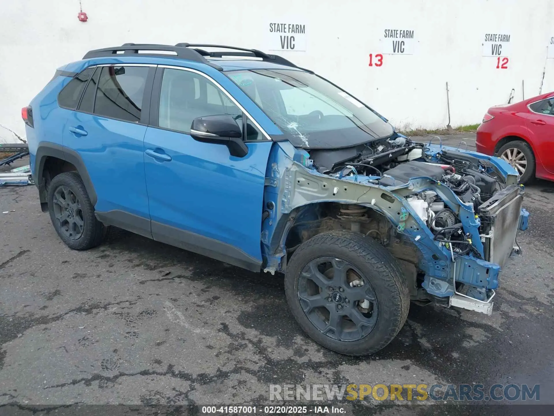 1 fotografías del automóvil dañado 2T3S1RFV2NW318444 TOYOTA RAV4 2022