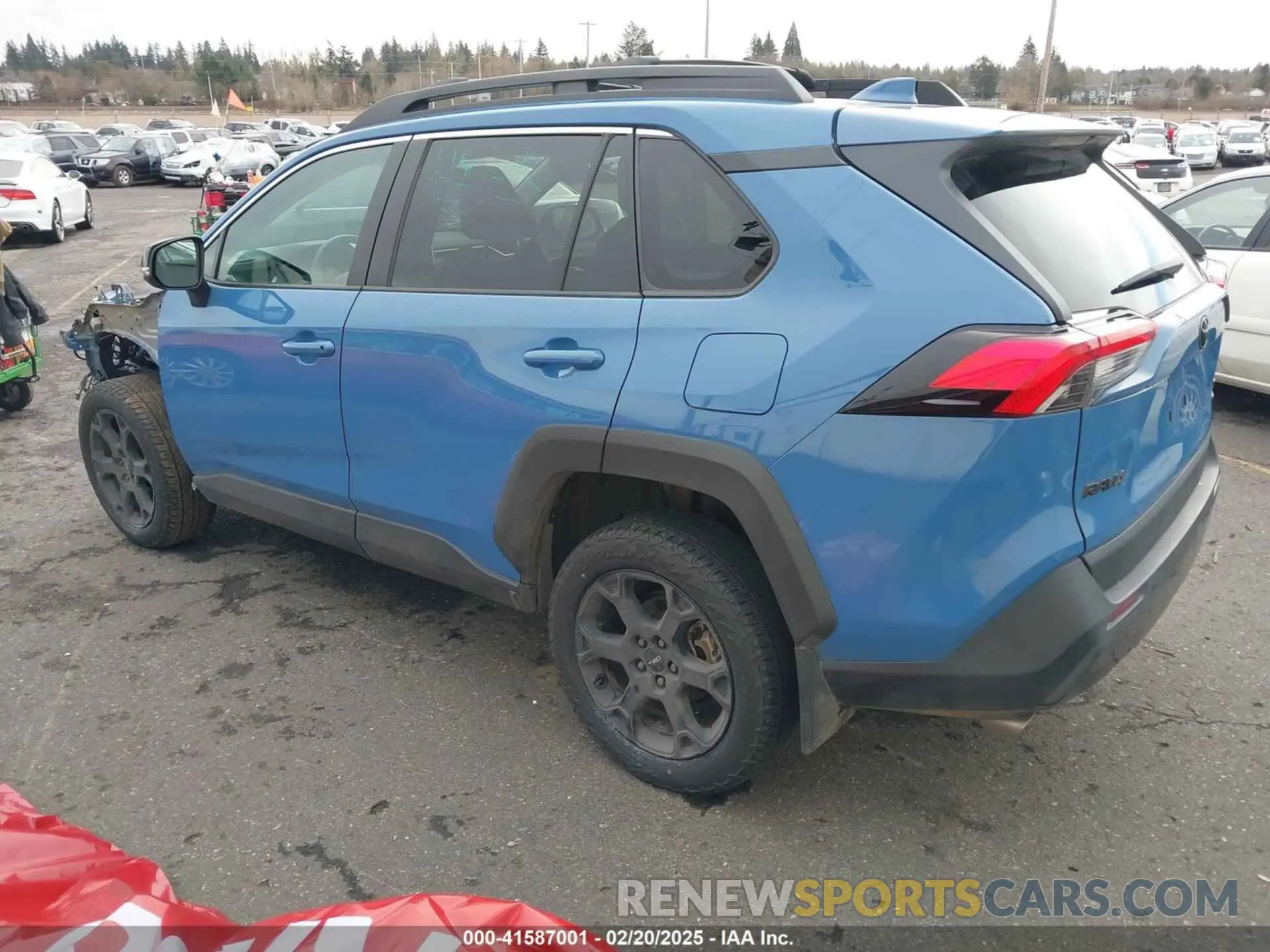 3 fotografías del automóvil dañado 2T3S1RFV2NW318444 TOYOTA RAV4 2022