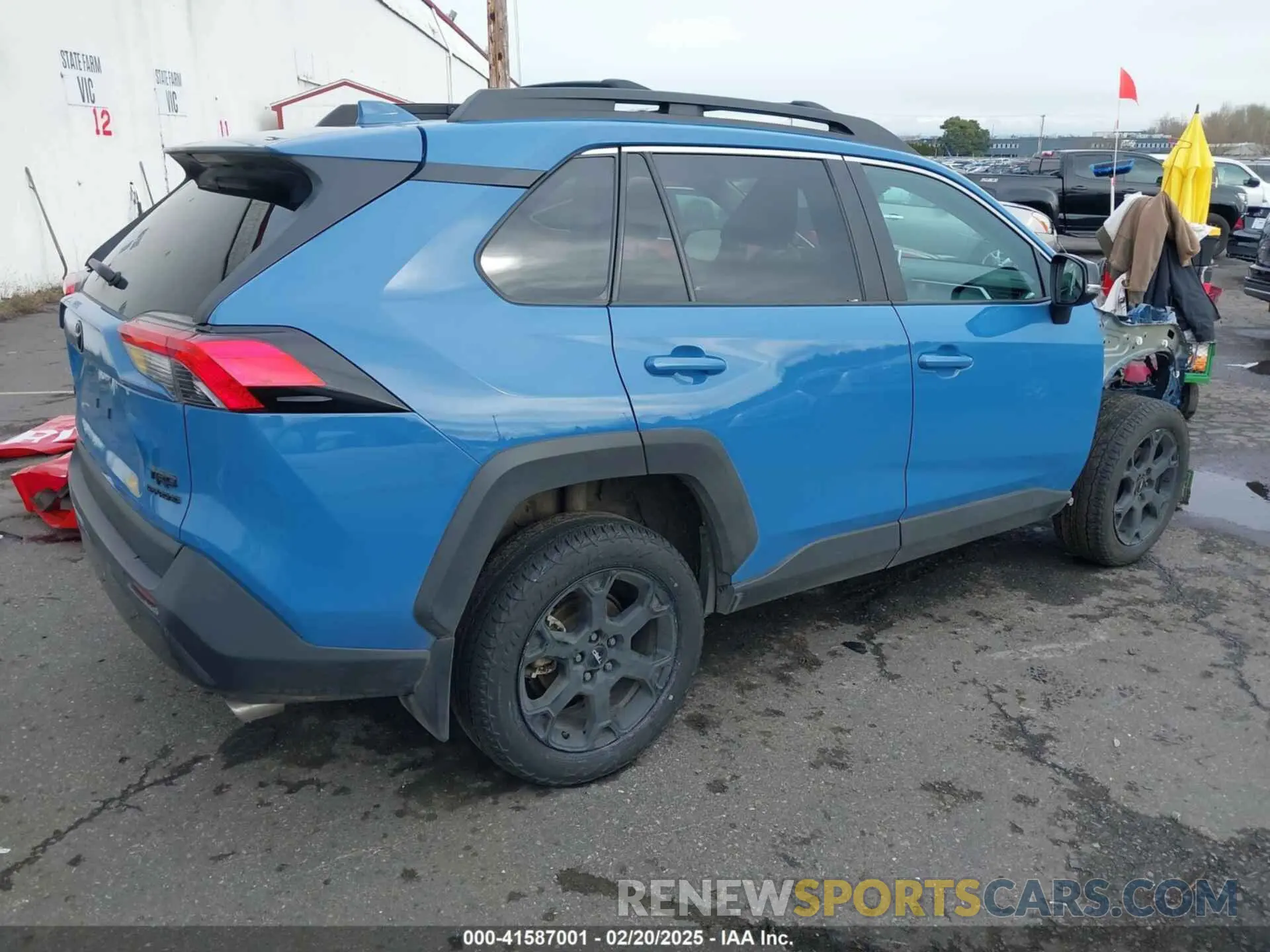 4 fotografías del automóvil dañado 2T3S1RFV2NW318444 TOYOTA RAV4 2022