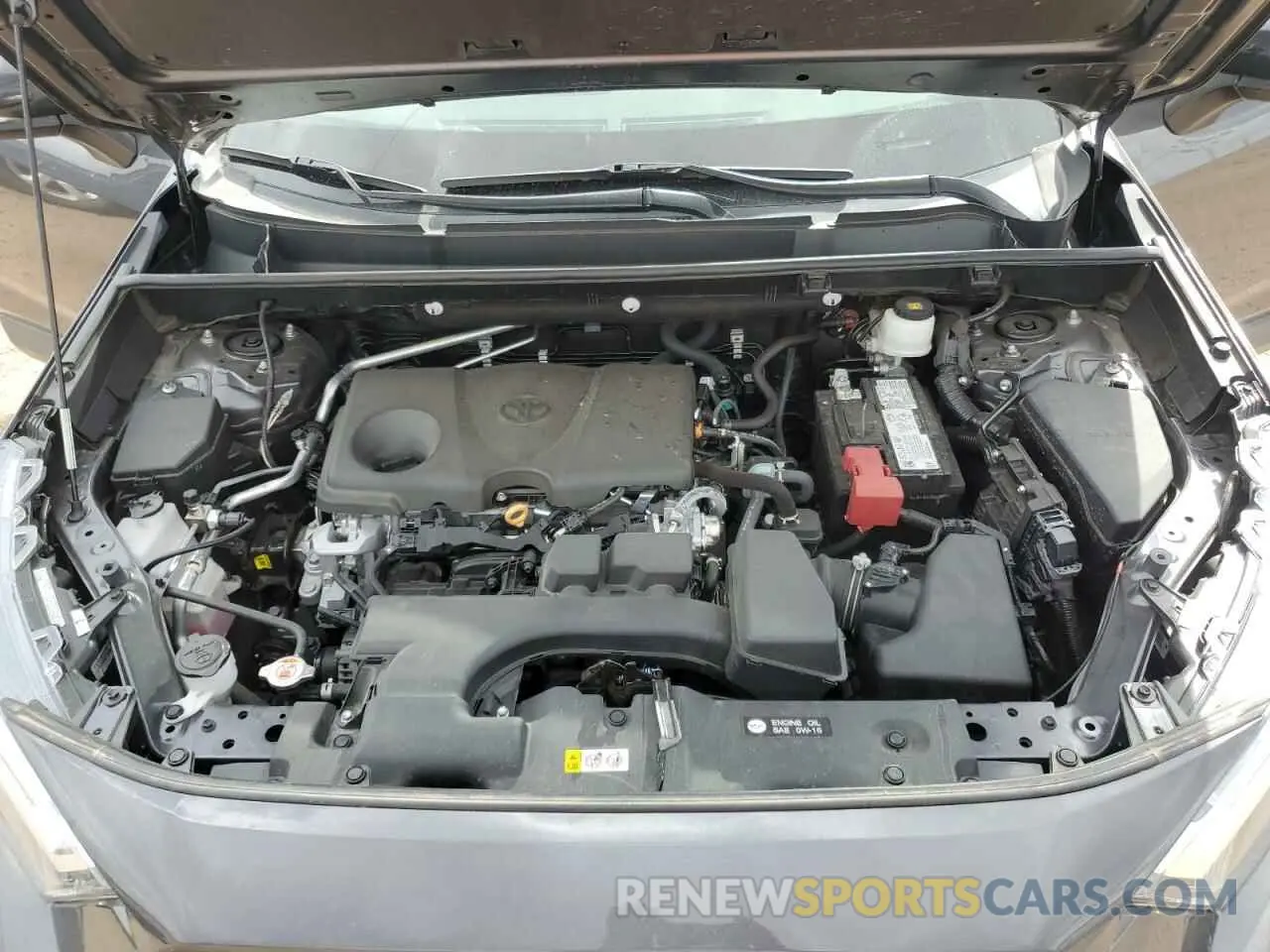 12 fotografías del automóvil dañado 2T3S1RFV5NW254979 TOYOTA RAV4 2022