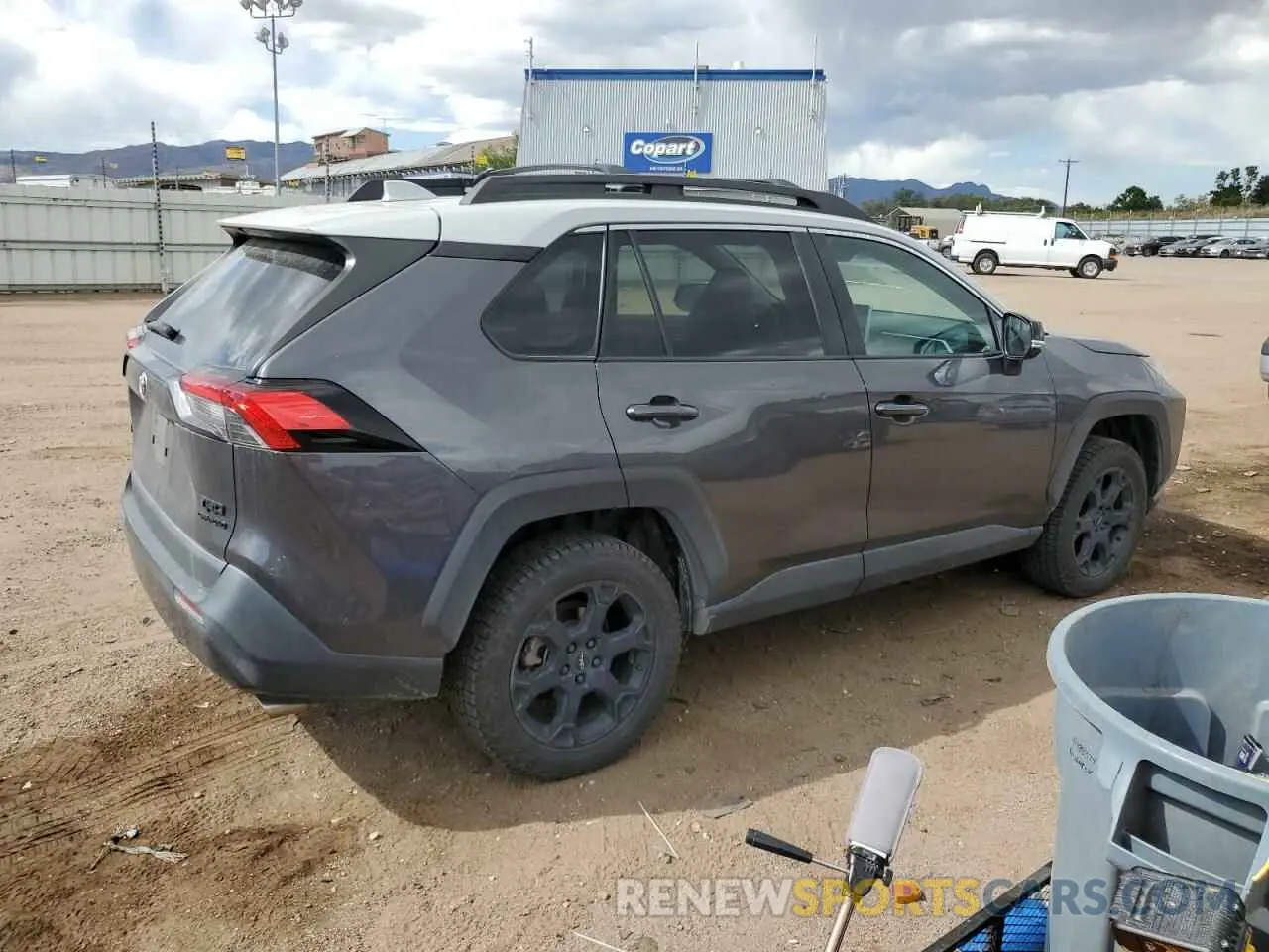 3 fotografías del automóvil dañado 2T3S1RFV5NW254979 TOYOTA RAV4 2022