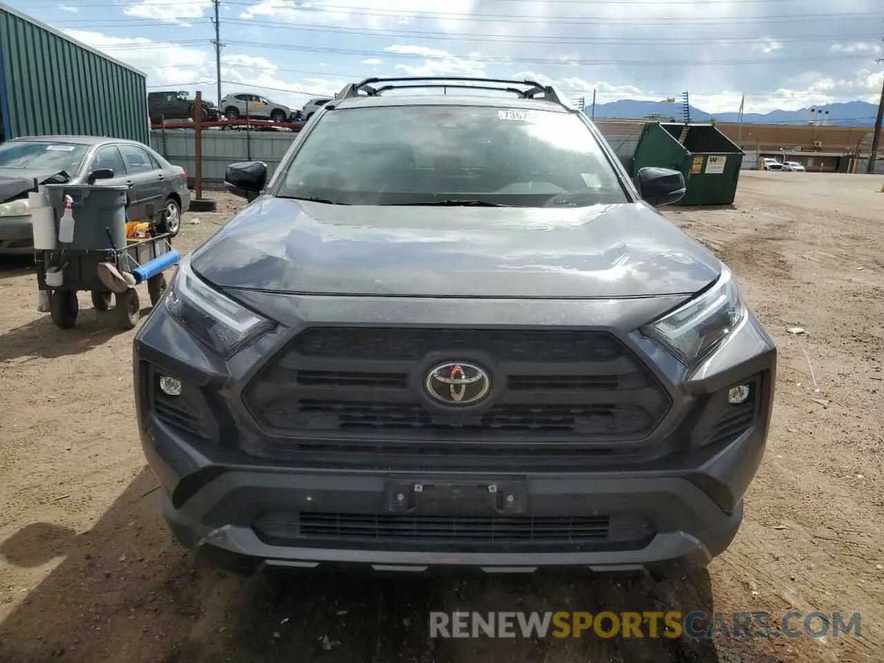 5 fotografías del automóvil dañado 2T3S1RFV5NW254979 TOYOTA RAV4 2022
