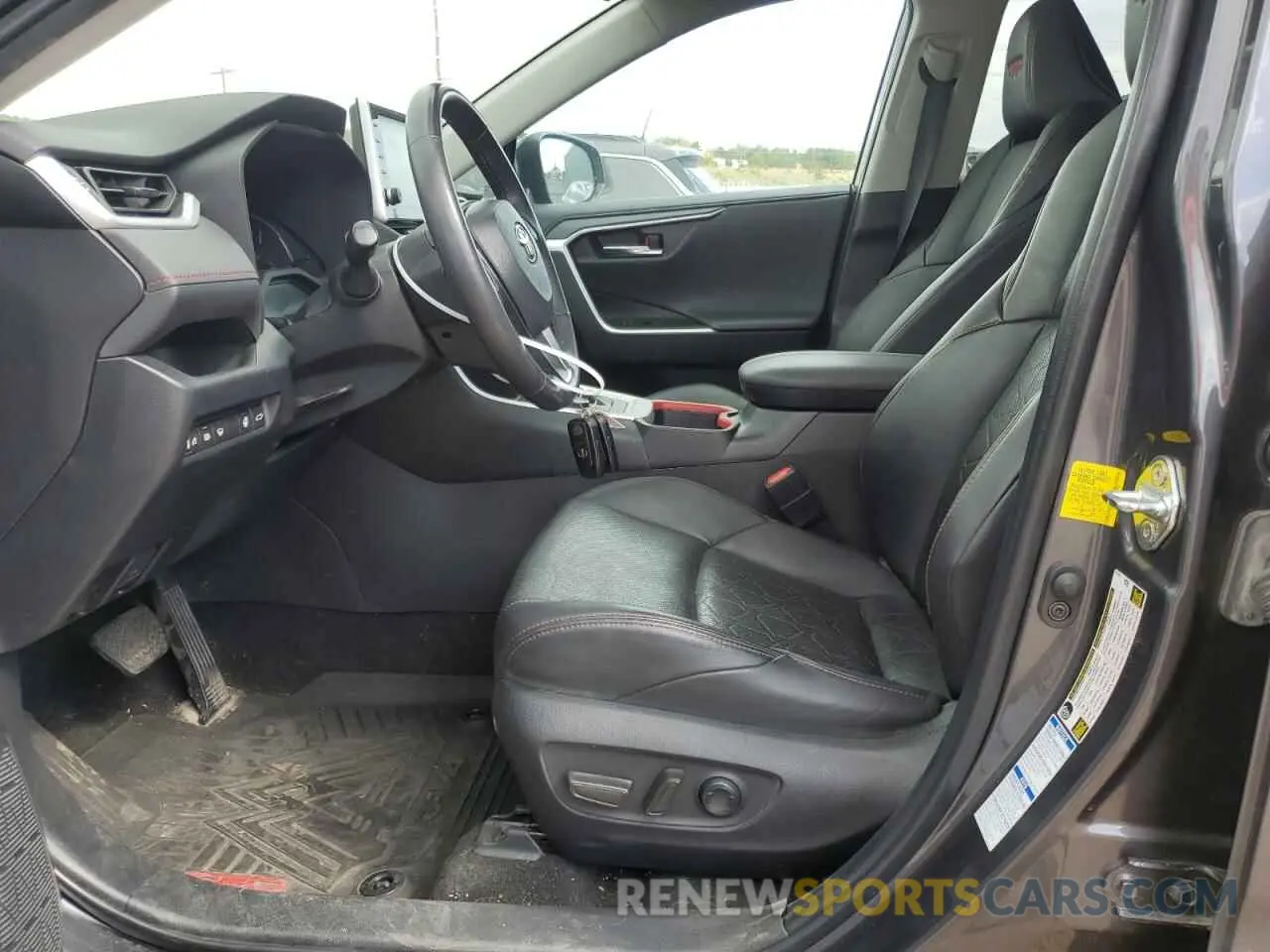 7 fotografías del automóvil dañado 2T3S1RFV5NW254979 TOYOTA RAV4 2022