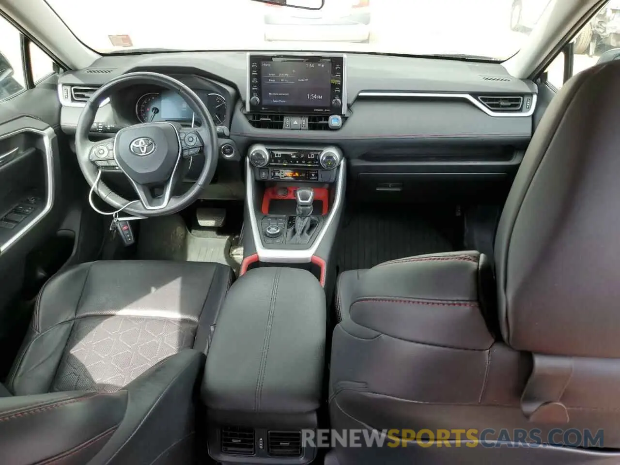 8 fotografías del automóvil dañado 2T3S1RFV5NW254979 TOYOTA RAV4 2022