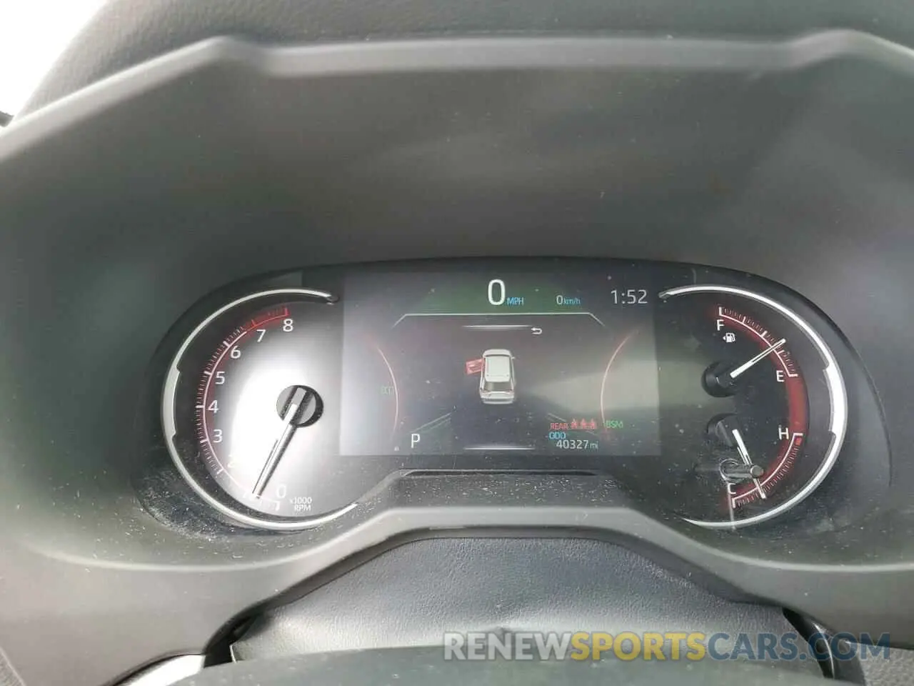 9 fotografías del automóvil dañado 2T3S1RFV5NW254979 TOYOTA RAV4 2022