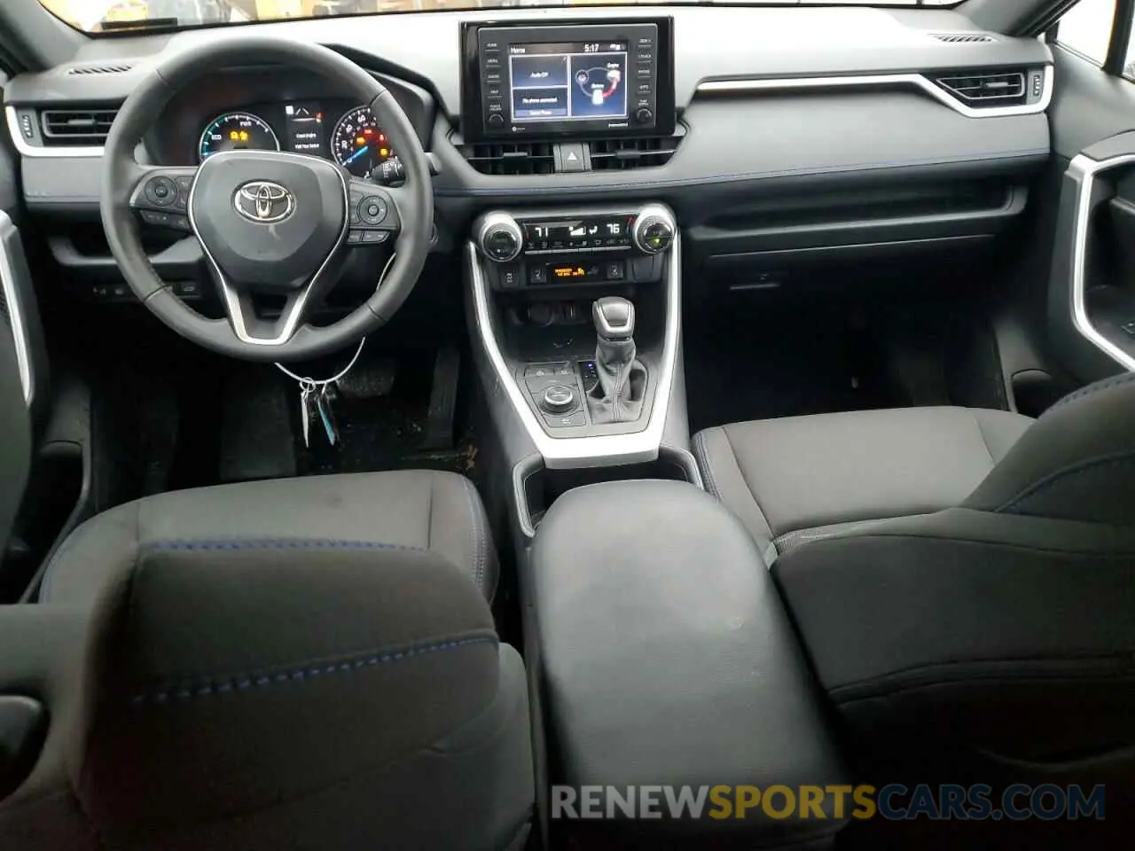 8 fotografías del automóvil dañado 2T3T6RFV0NW032744 TOYOTA RAV4 2022