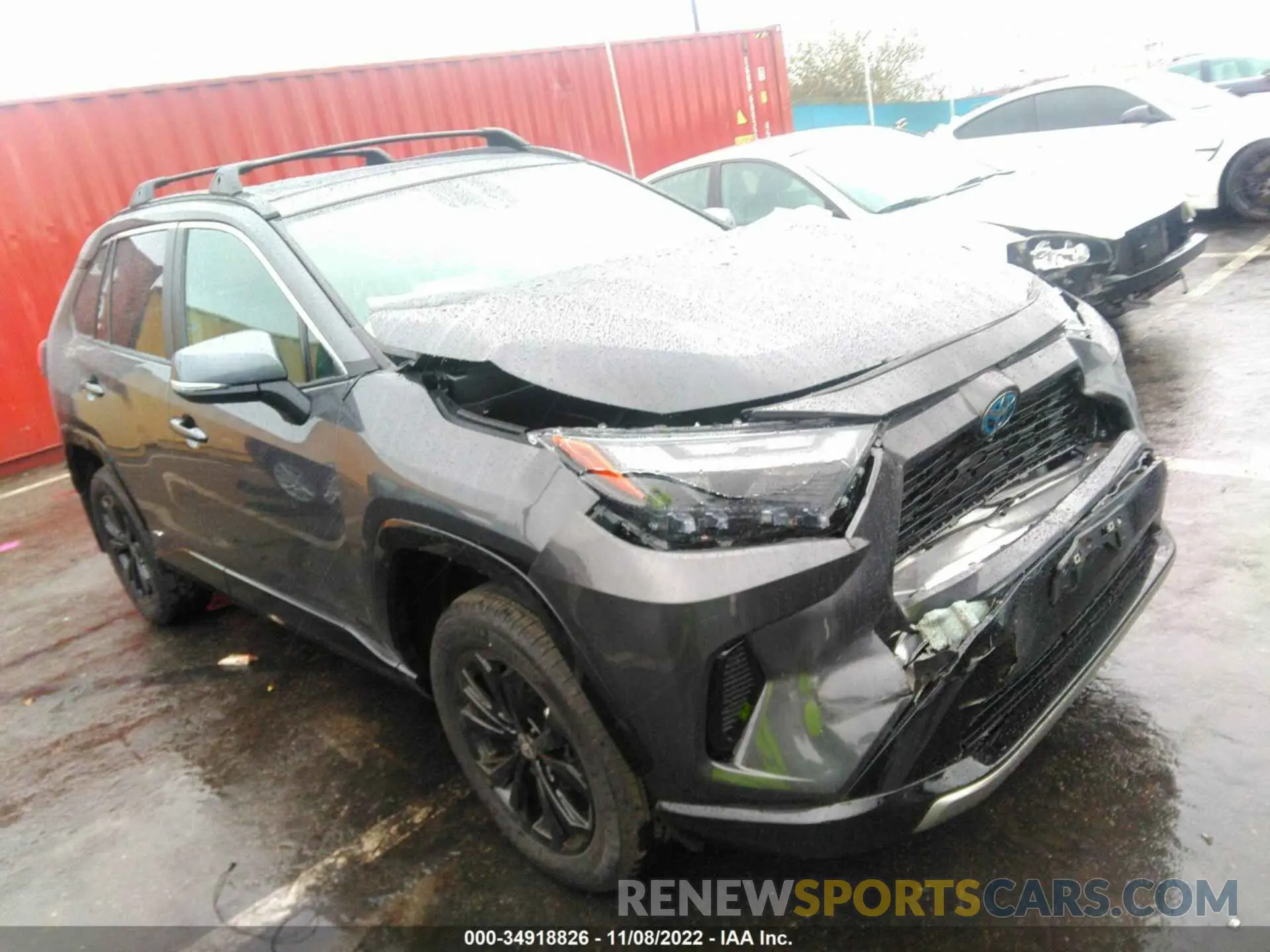 1 fotografías del automóvil dañado 2T3T6RFV1NW031666 TOYOTA RAV4 2022