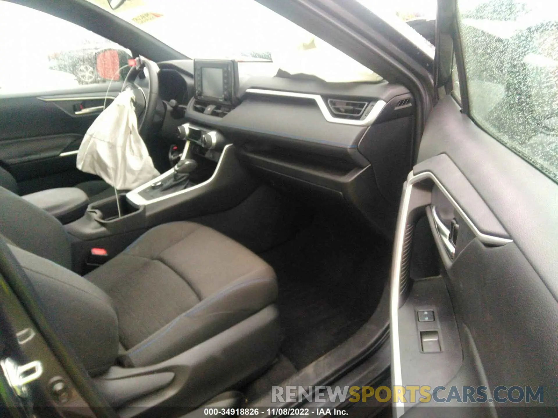 5 fotografías del automóvil dañado 2T3T6RFV1NW031666 TOYOTA RAV4 2022